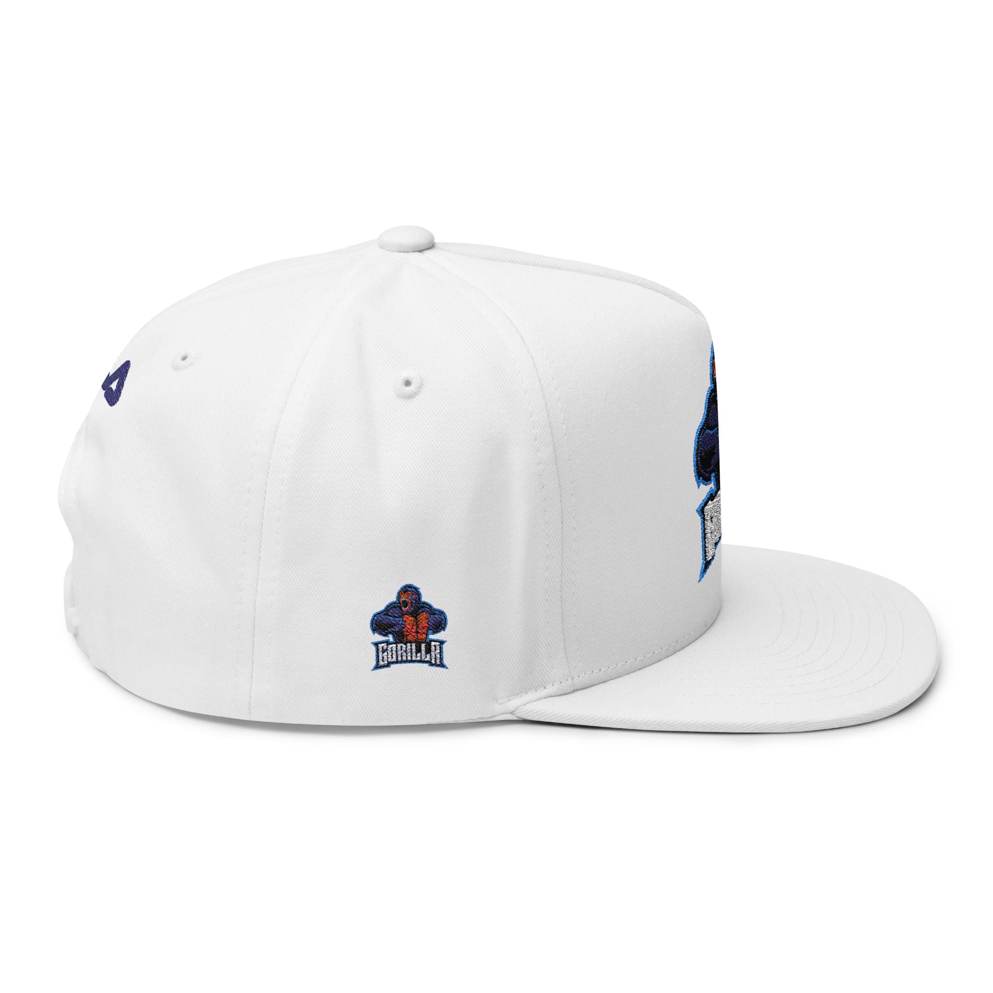 Flat Bill Cap (Embroidery)