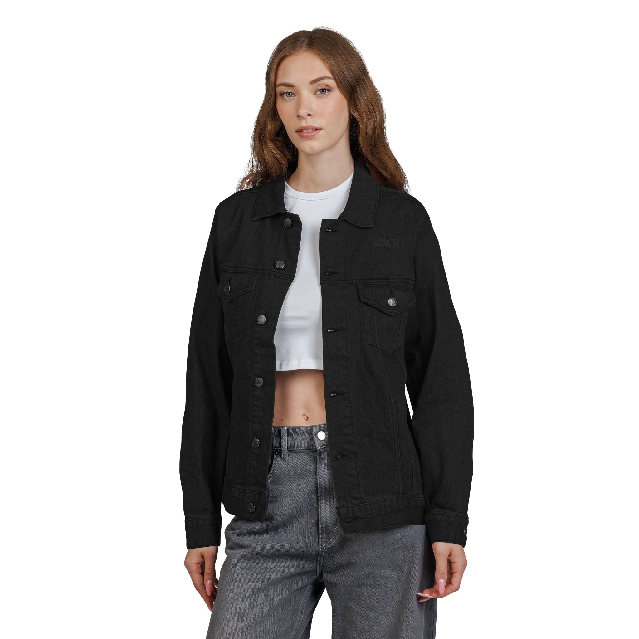 Unisex Denim Jacket (Embroidery)