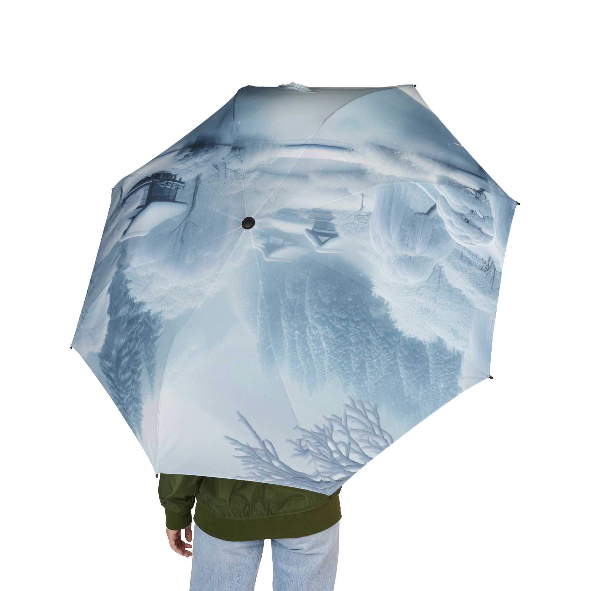 Semi-Automatic Foldable Umbrella