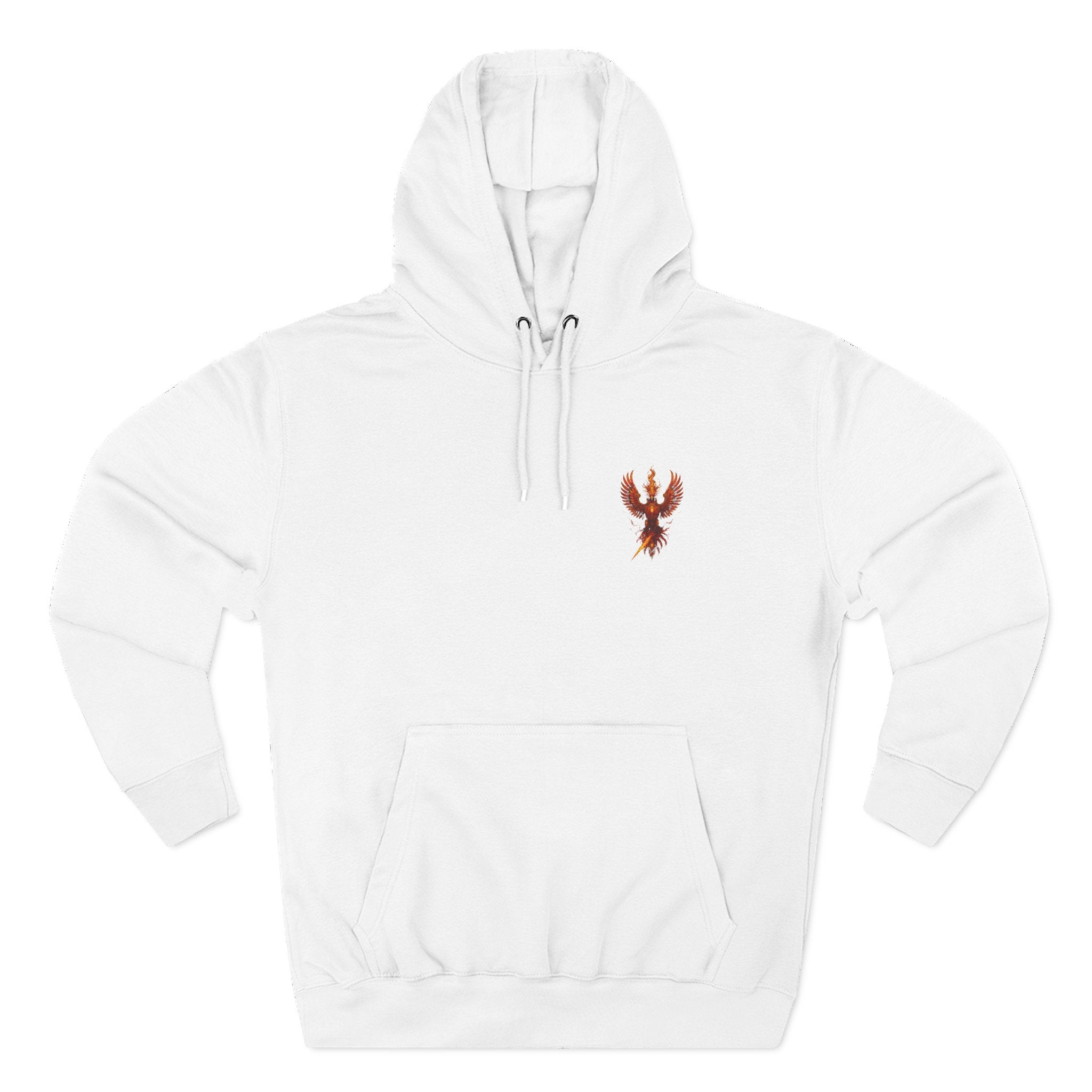Three-Panel Fleece Hoodie