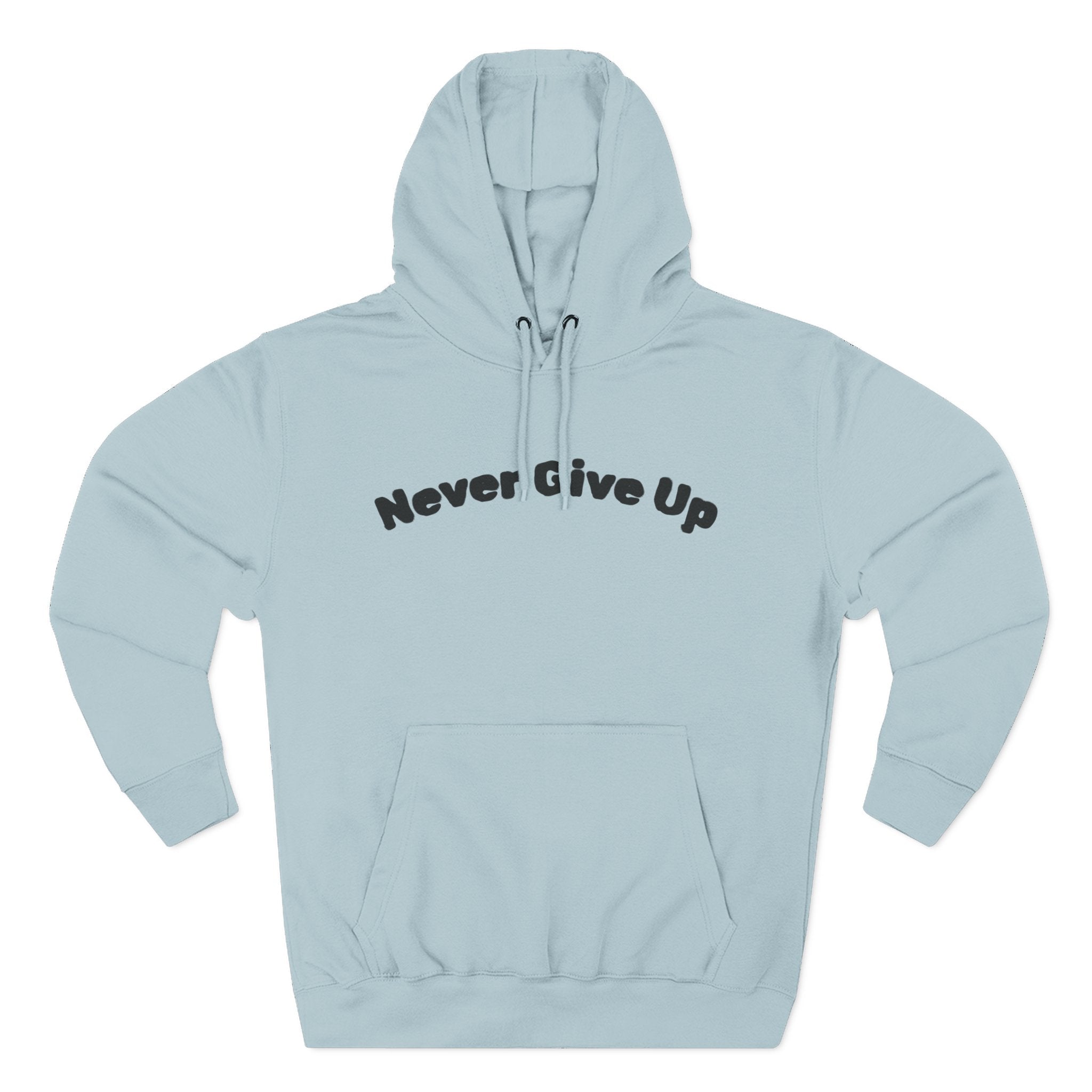Three-Panel Fleece Hoodie
