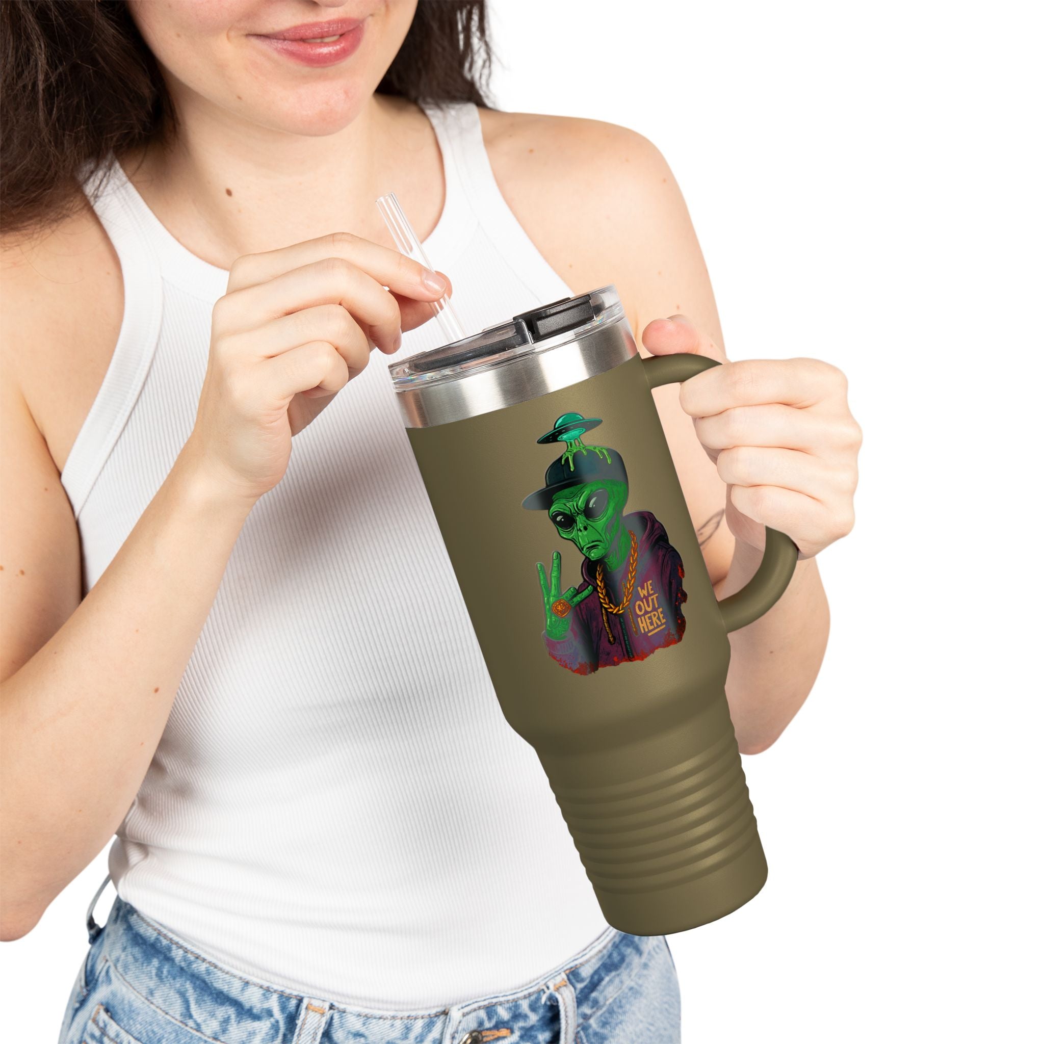 Insulated Travel Mug, 40oz