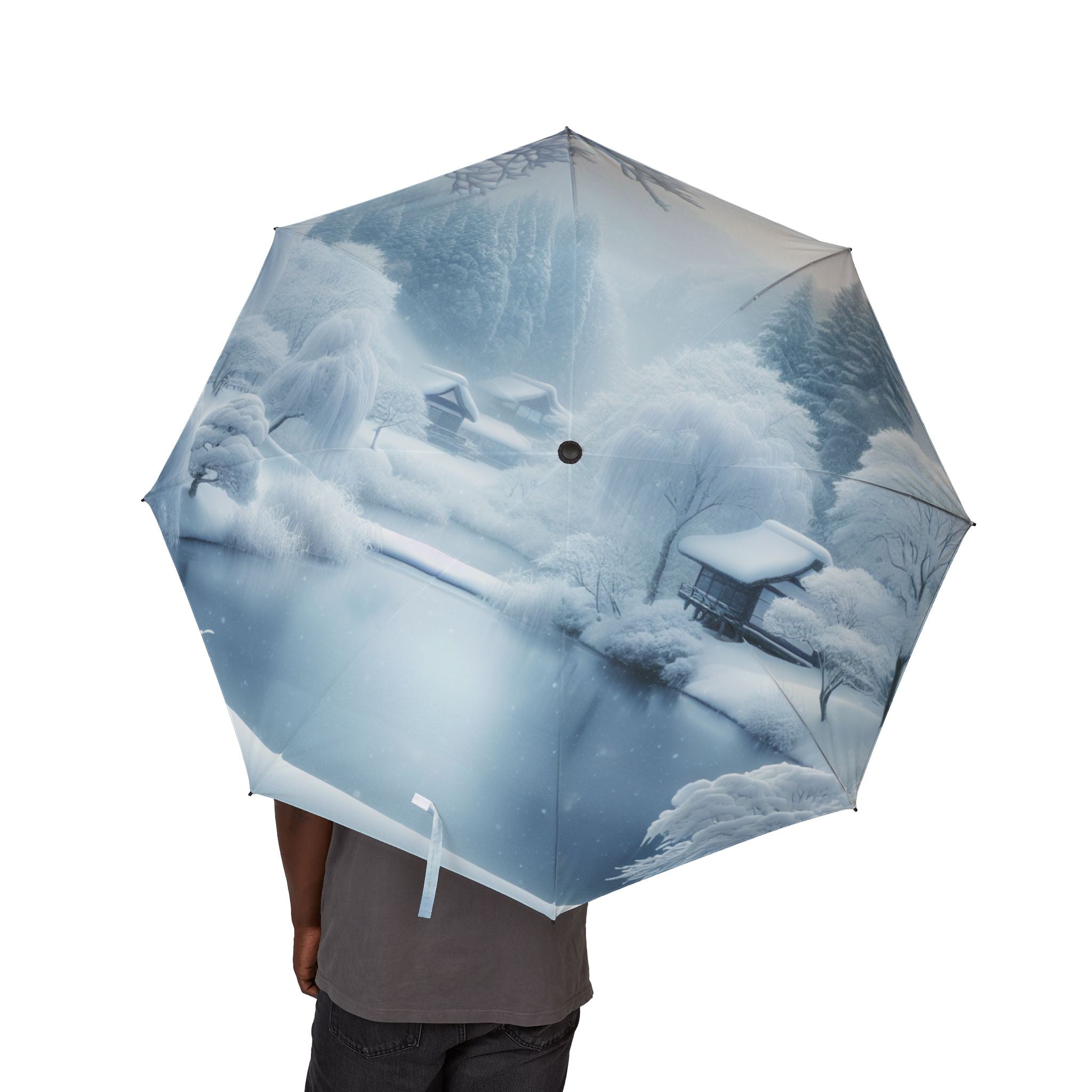 Semi-Automatic Foldable Umbrella