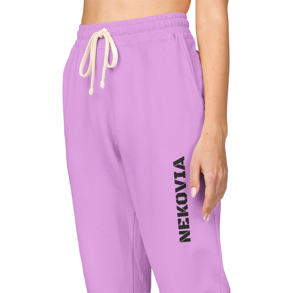 Unisex Garment-Dyed Fleece Sweatpants