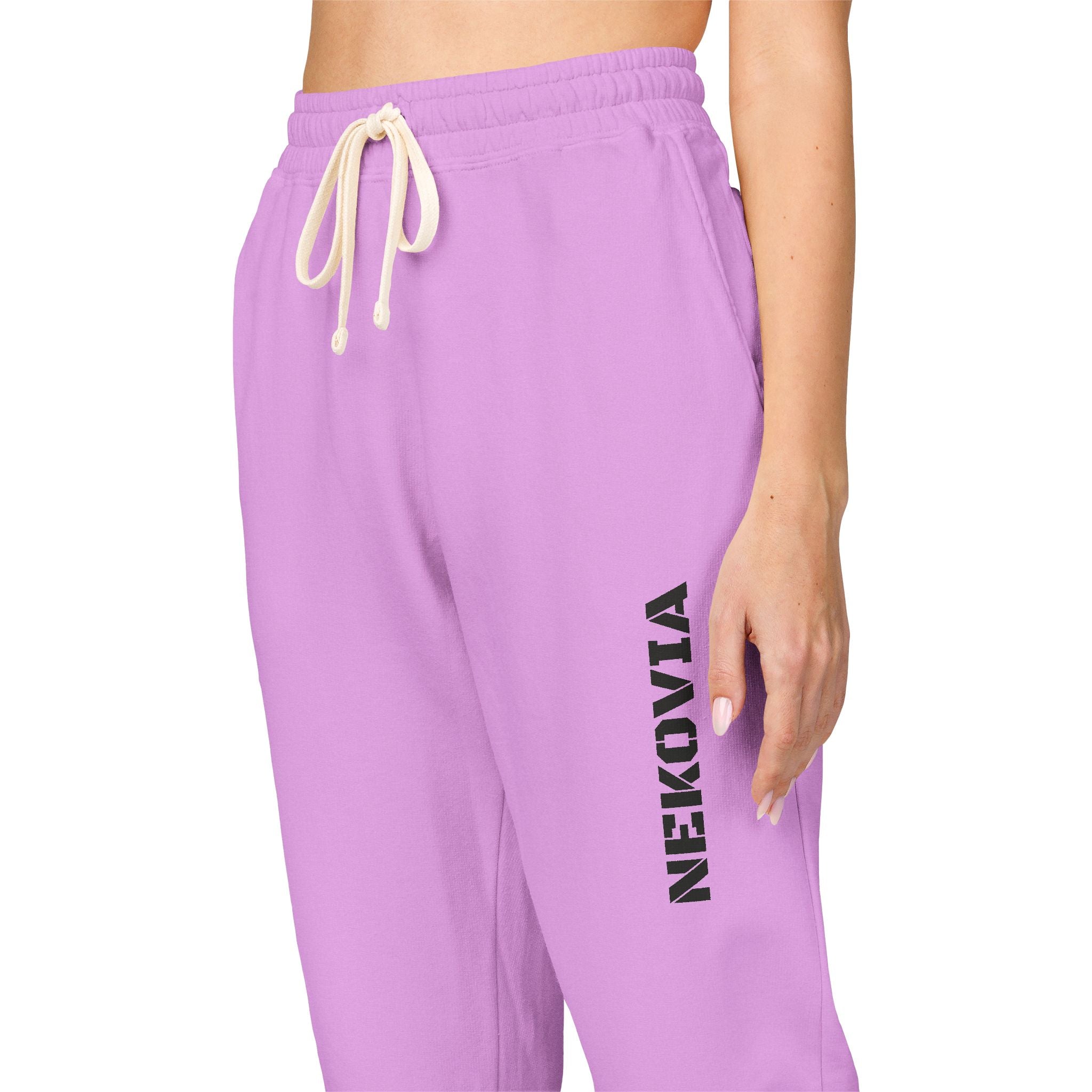 Unisex Garment-Dyed Fleece Sweatpants