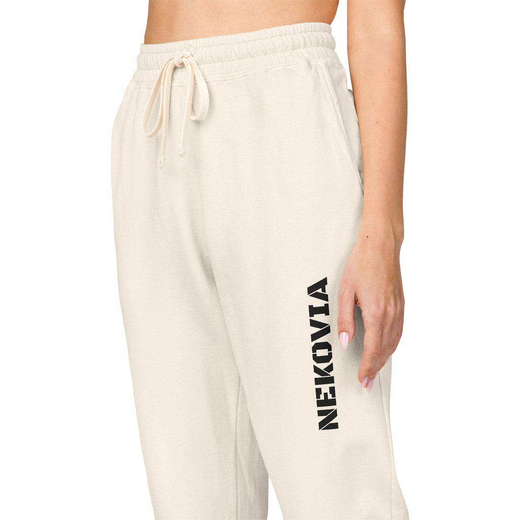 Unisex Garment-Dyed Fleece Sweatpants