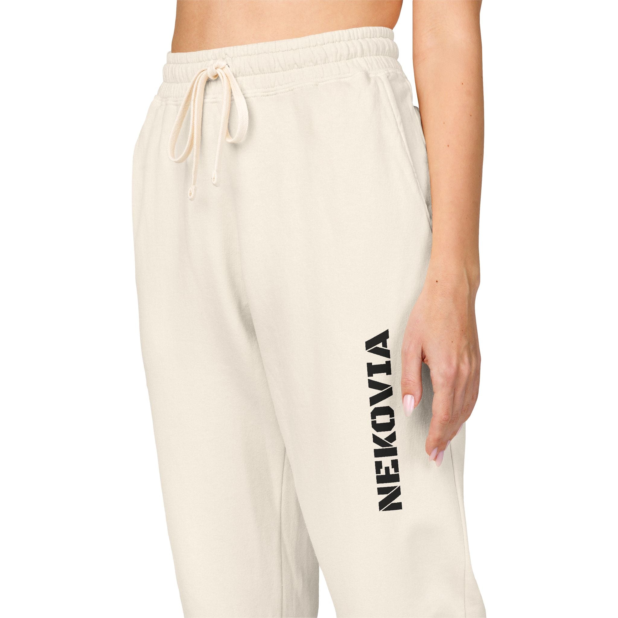 Unisex Garment-Dyed Fleece Sweatpants