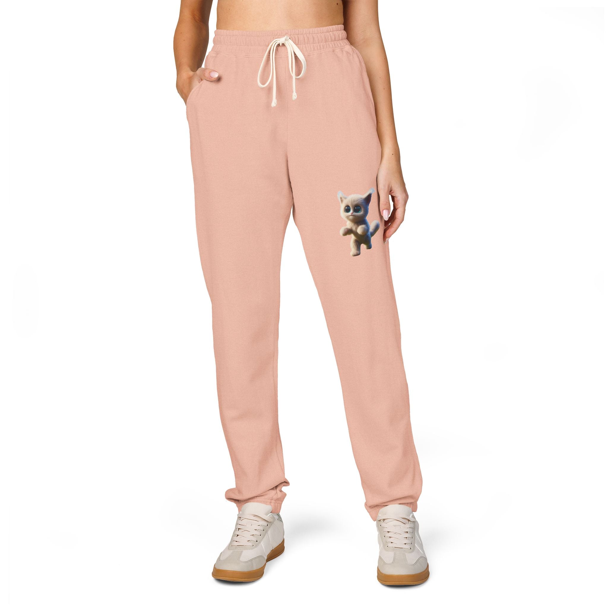 Unisex Garment-Dyed Fleece Sweatpants