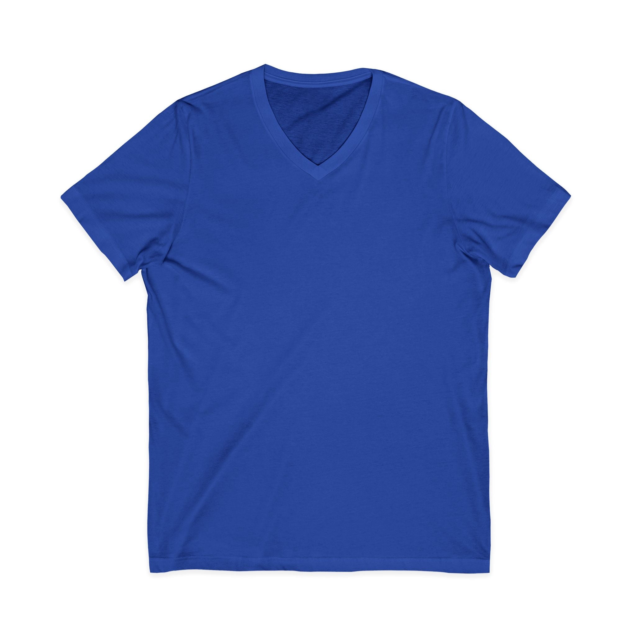 Unisex Jersey Short Sleeve V-Neck Tee