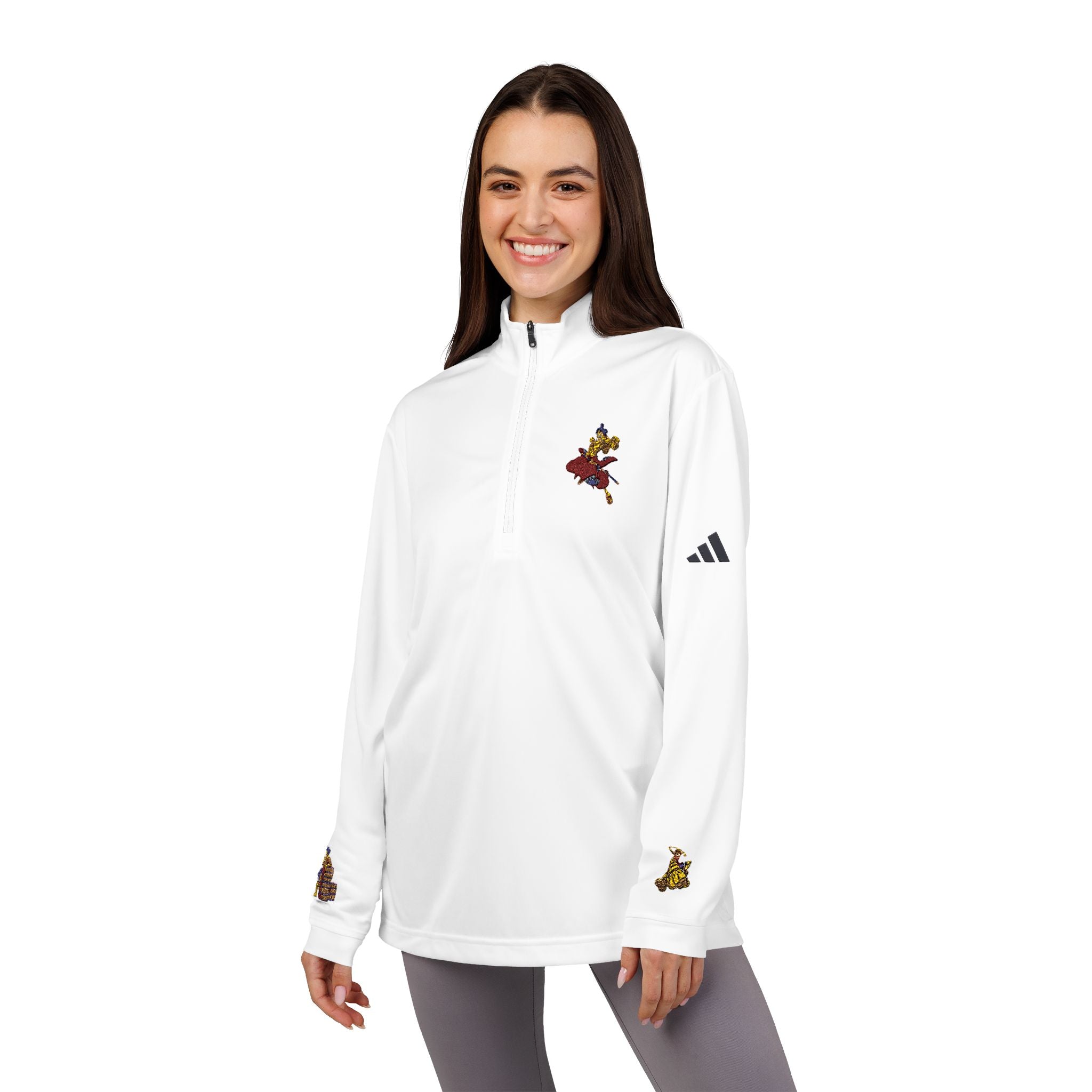 adidas® Quarter-Zip Pullover (Embroidery)
