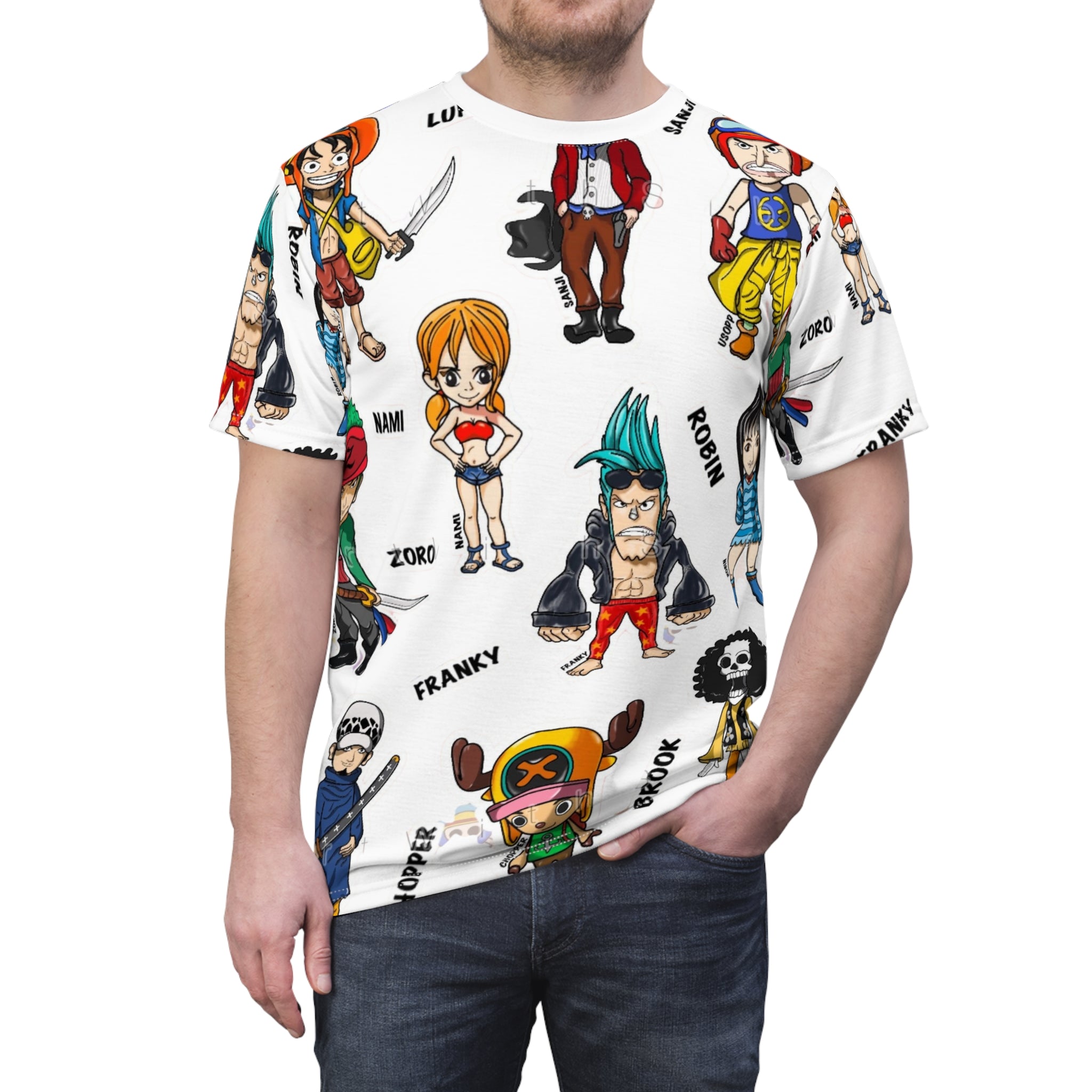 Unisex Cut & Sew Tee (AOP)