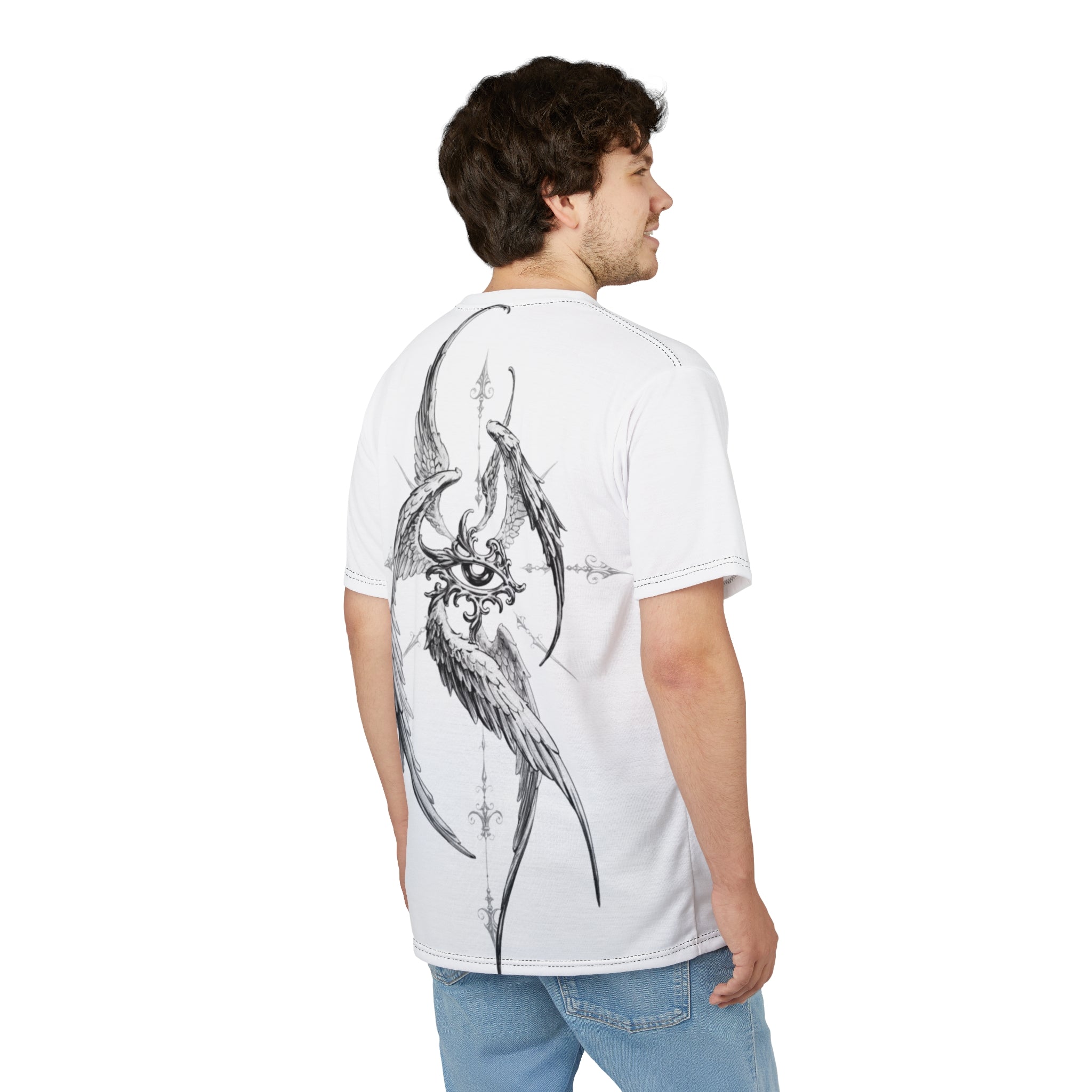 Unisex Cut & Sew Tee (AOP)