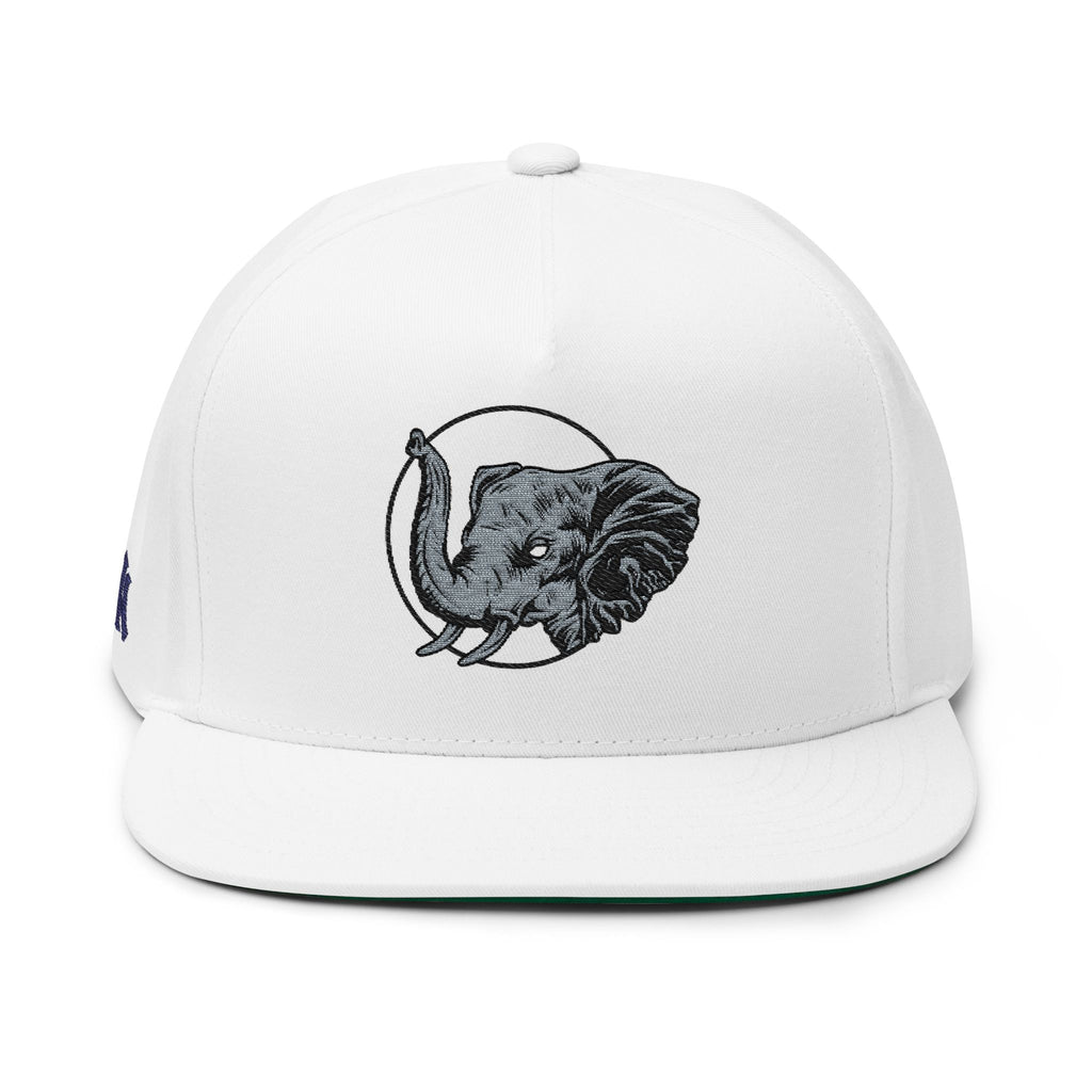 Flat Bill Cap (Embroidery)