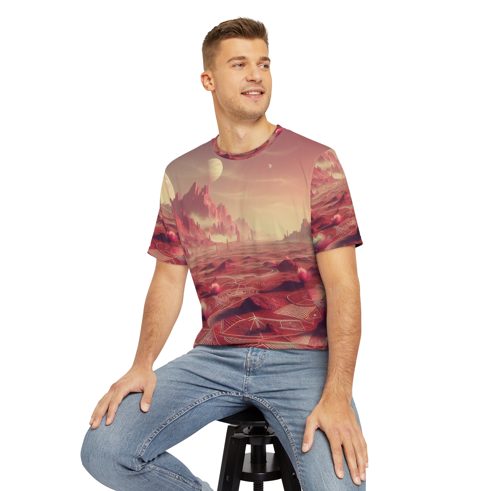Men's Polyester Tee (AOP)