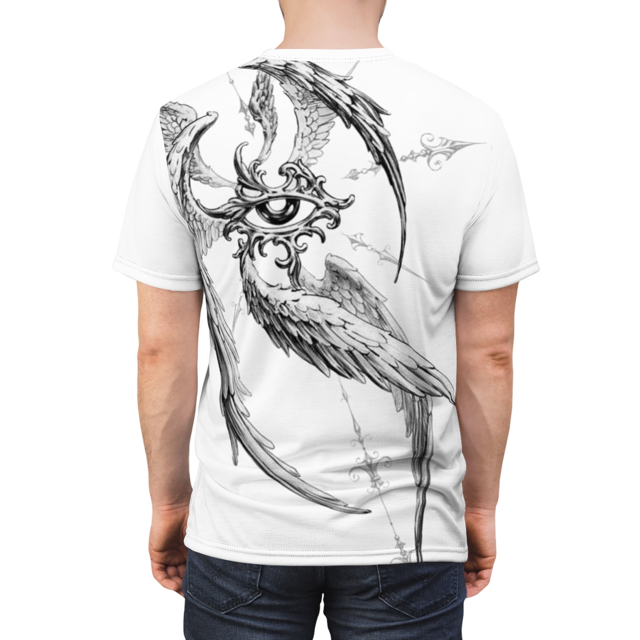 Unisex Cut & Sew Tee (AOP)