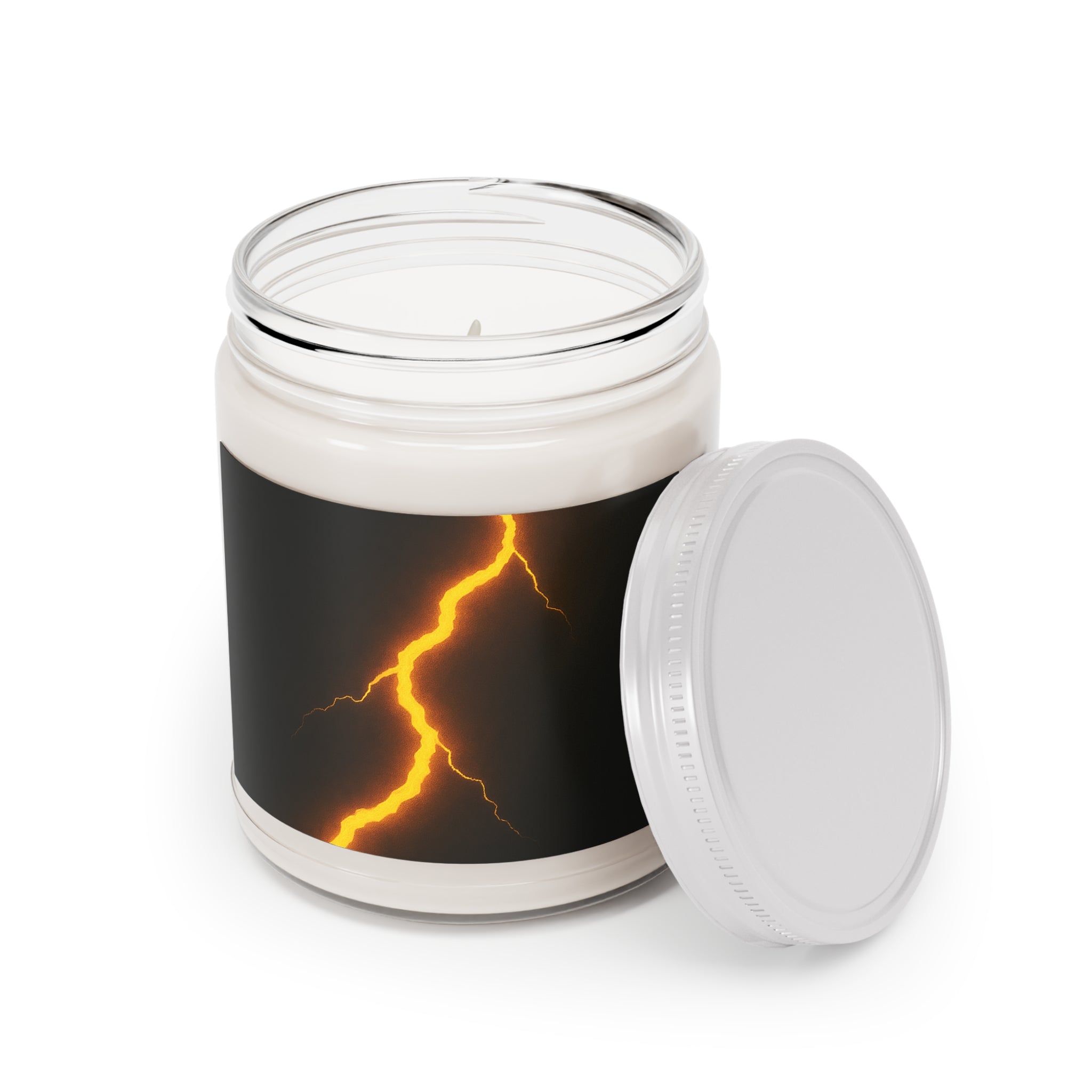 Scented Soy Candles with White Lid, 9oz