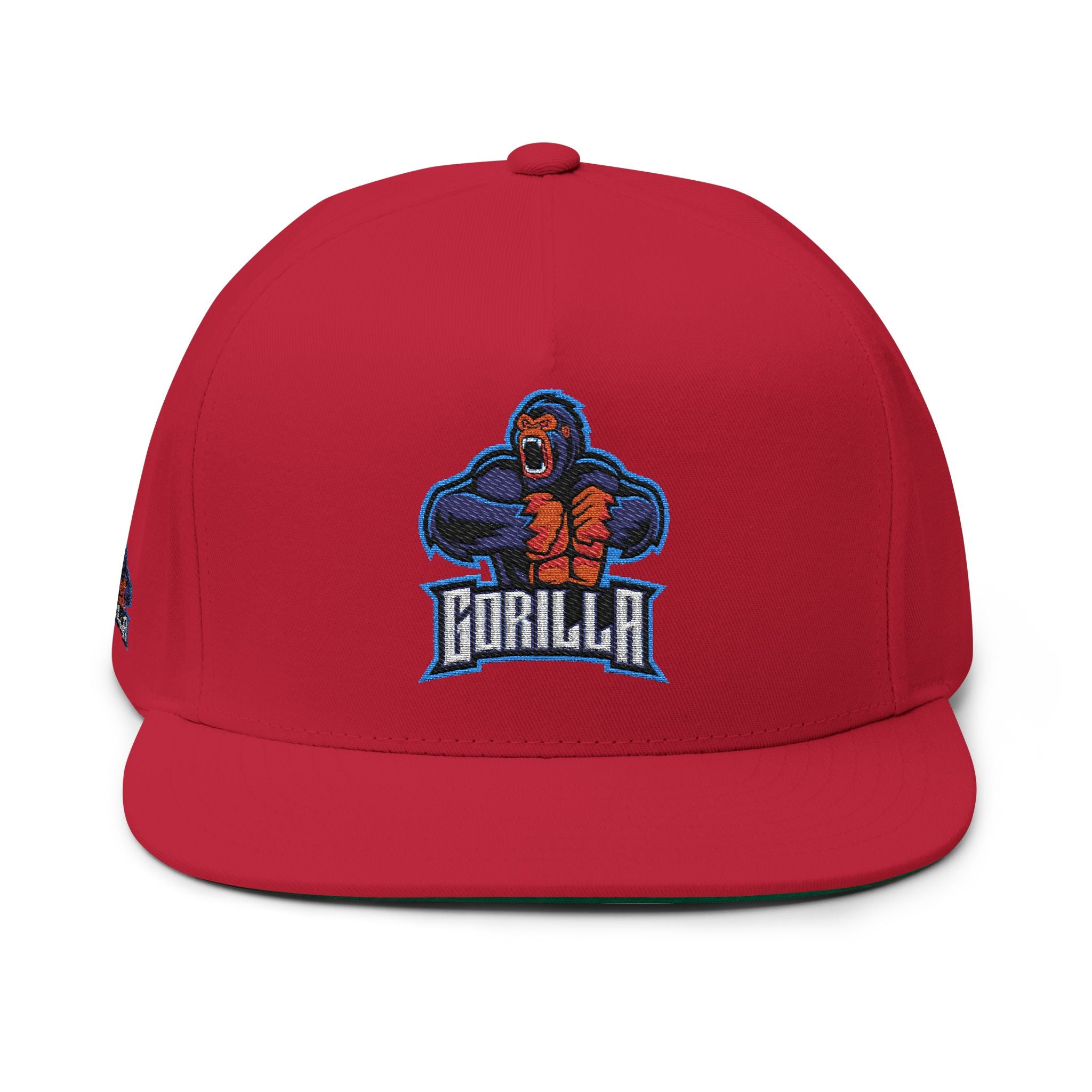 Flat Bill Cap (Embroidery)