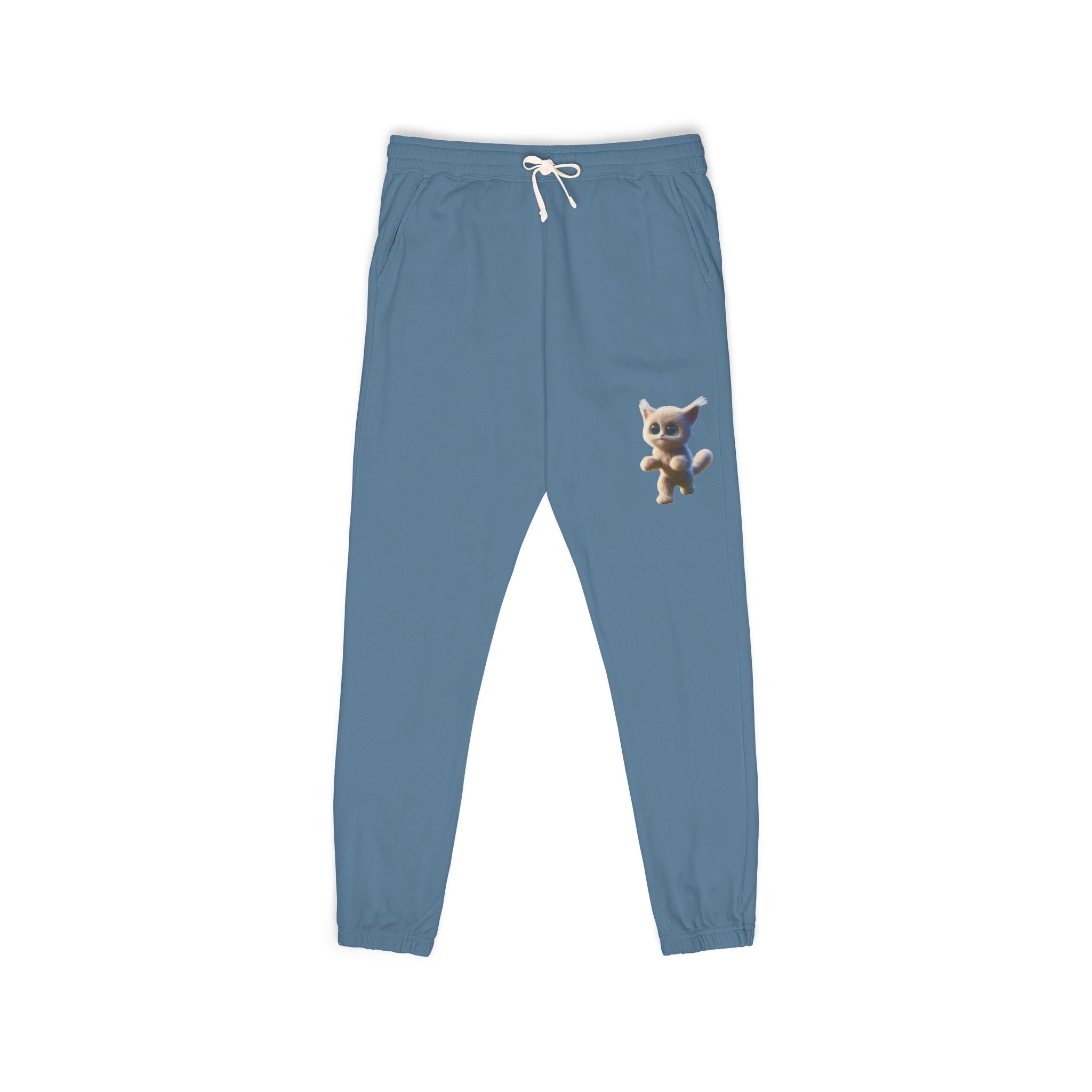 Unisex Garment-Dyed Fleece Sweatpants