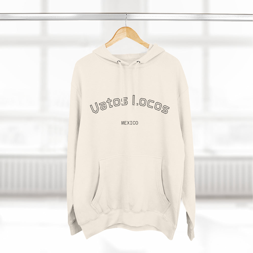 Three-Panel Fleece Hoodie