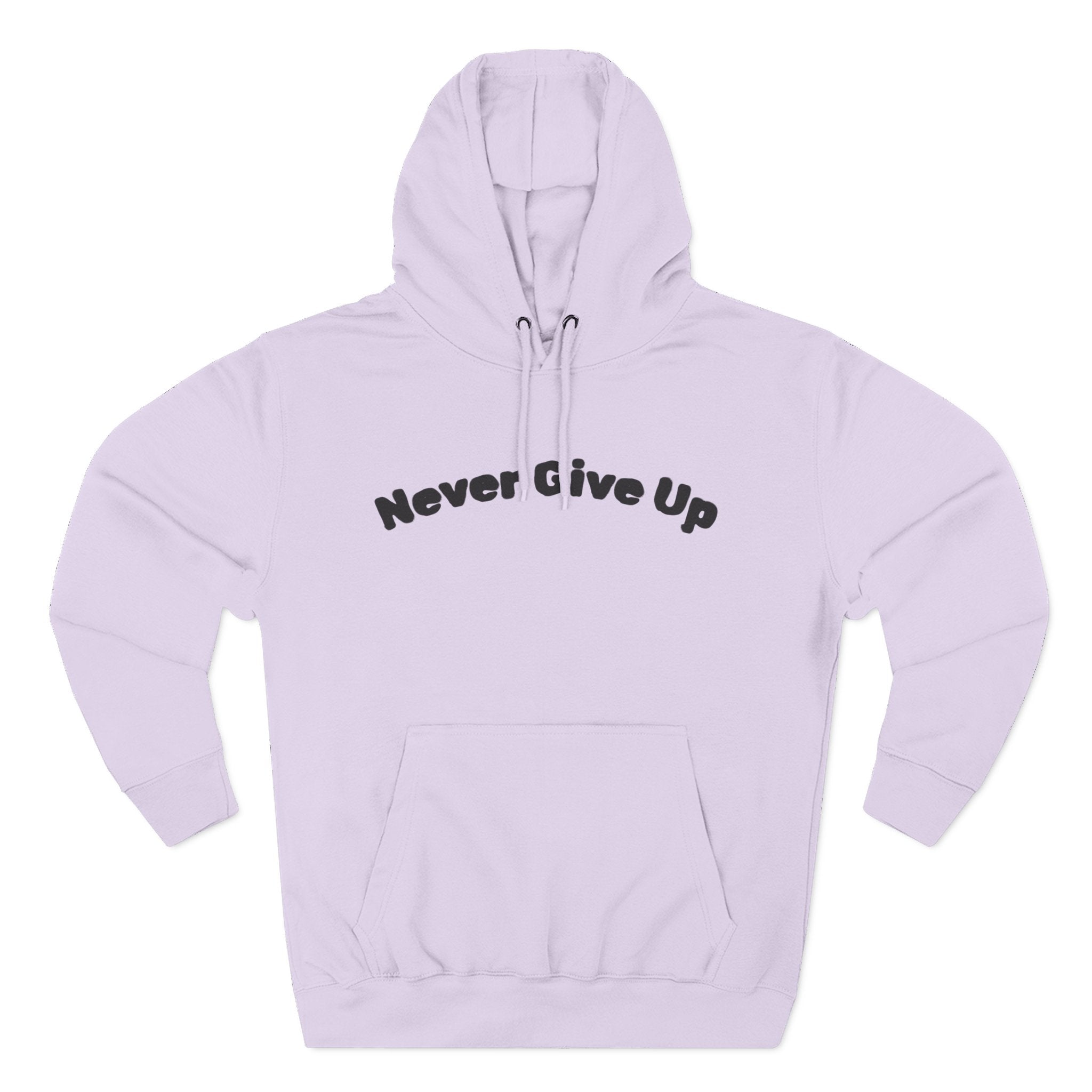Three-Panel Fleece Hoodie