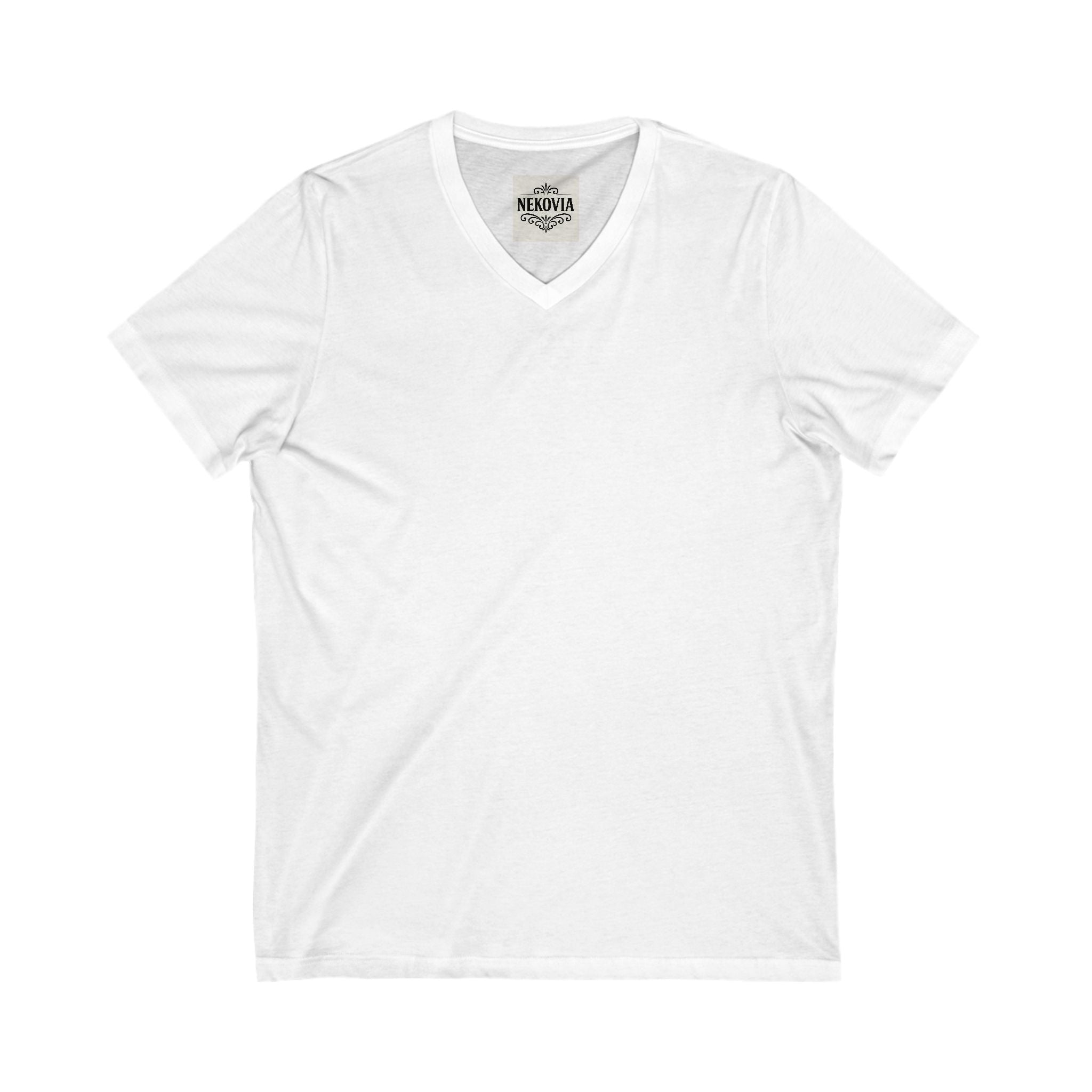 Unisex Jersey Short Sleeve V-Neck Tee