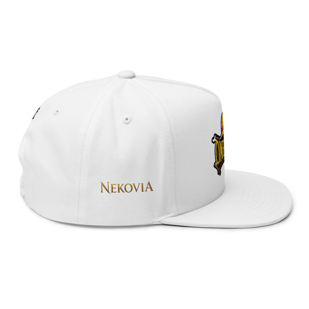 Flat Bill Cap (Embroidery)