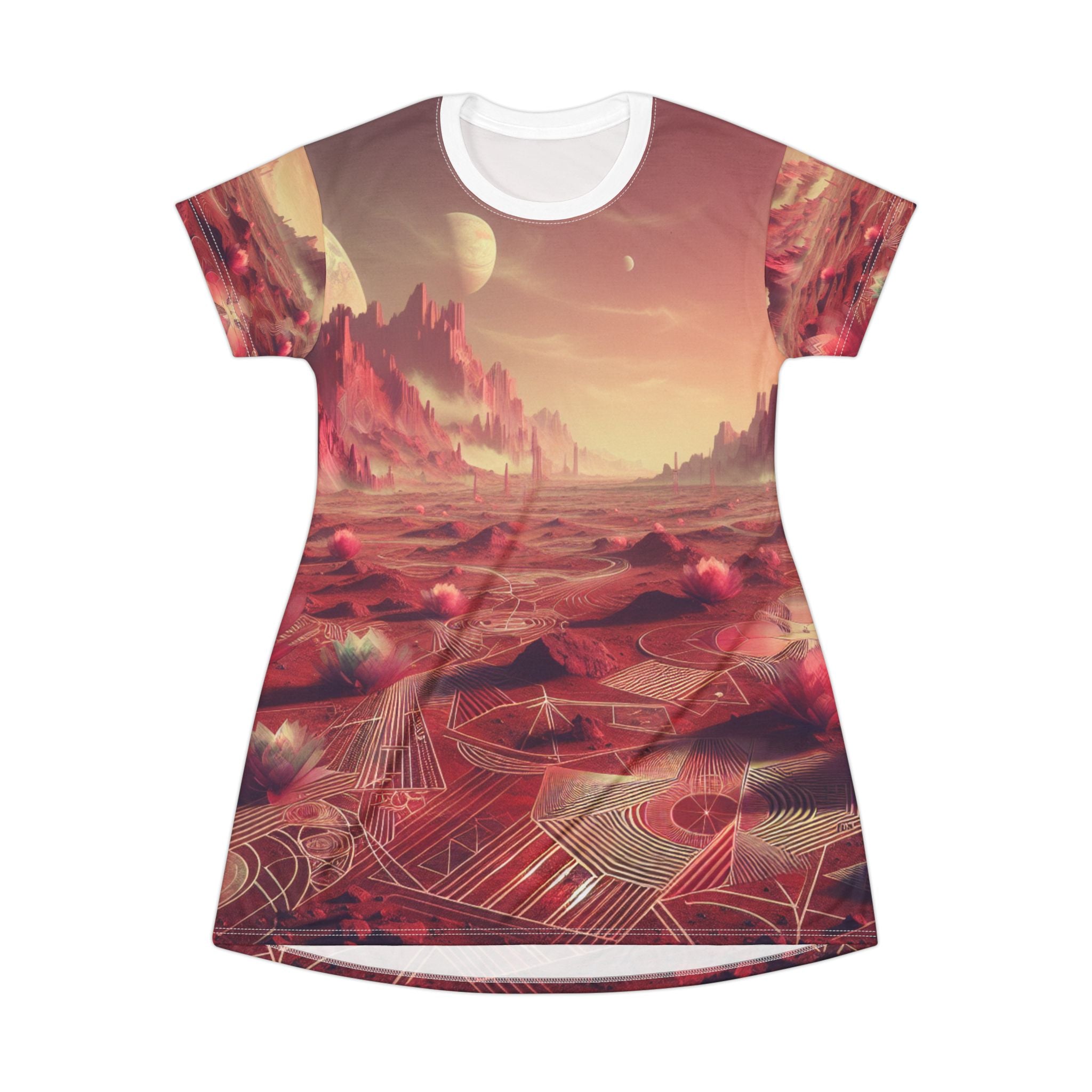 T-Shirt Dress (AOP)
