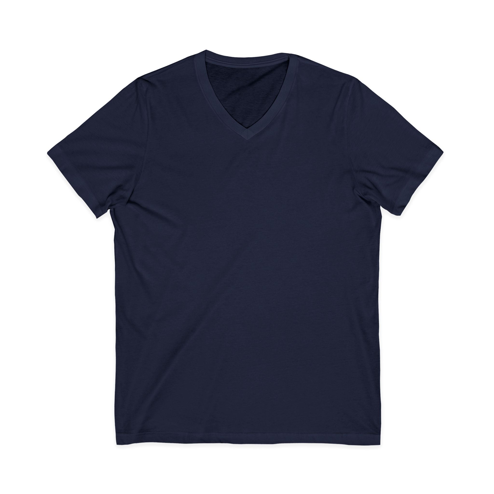 Unisex Jersey Short Sleeve V-Neck Tee