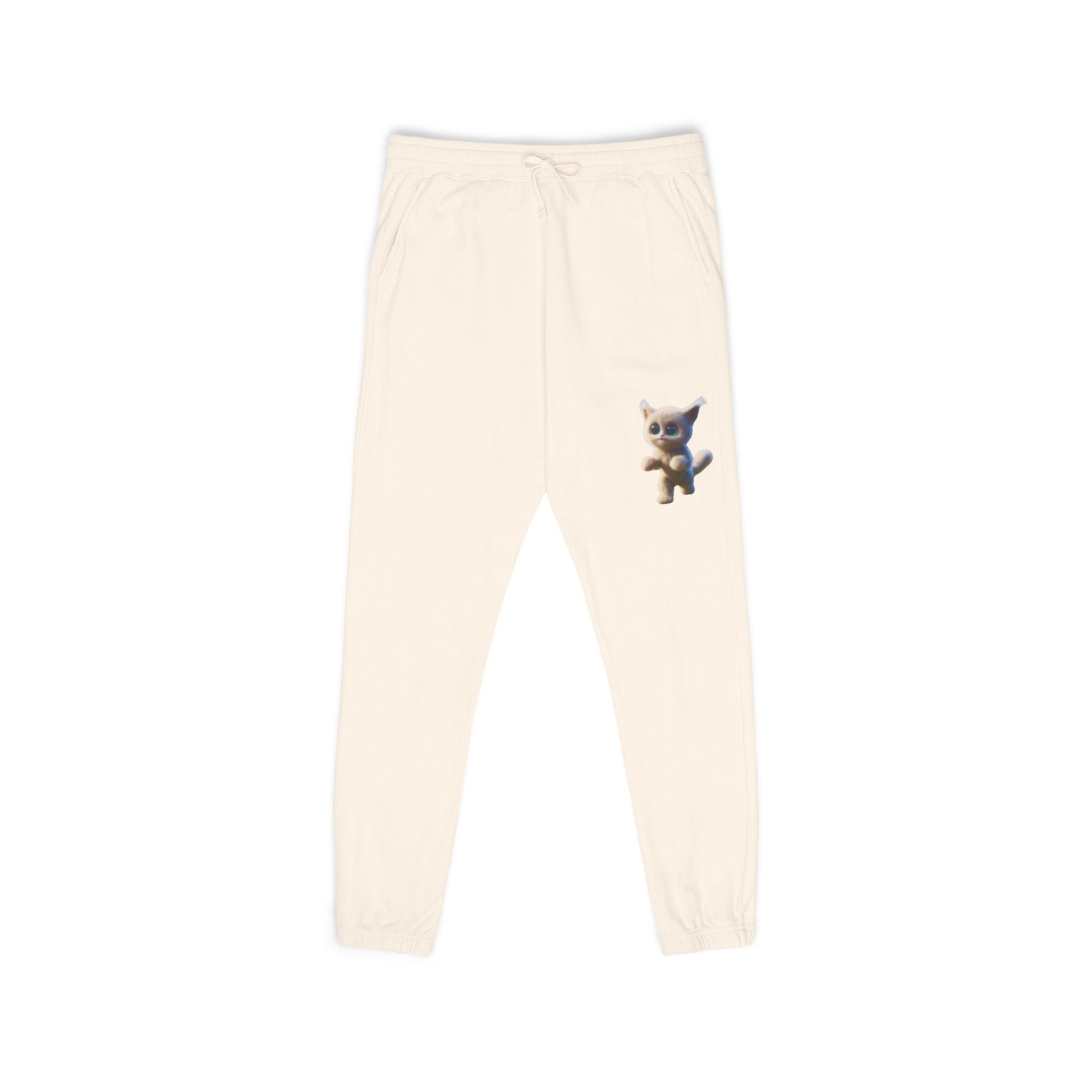 Unisex Garment-Dyed Fleece Sweatpants