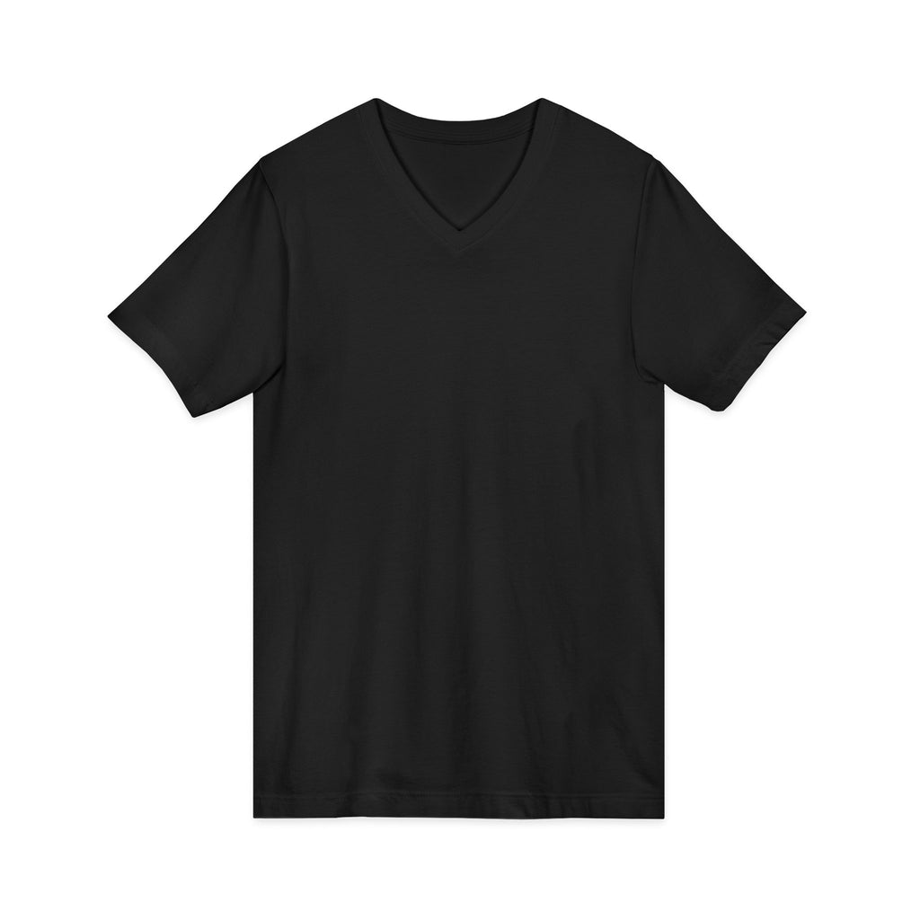 Unisex Jersey Short Sleeve V-Neck Tee
