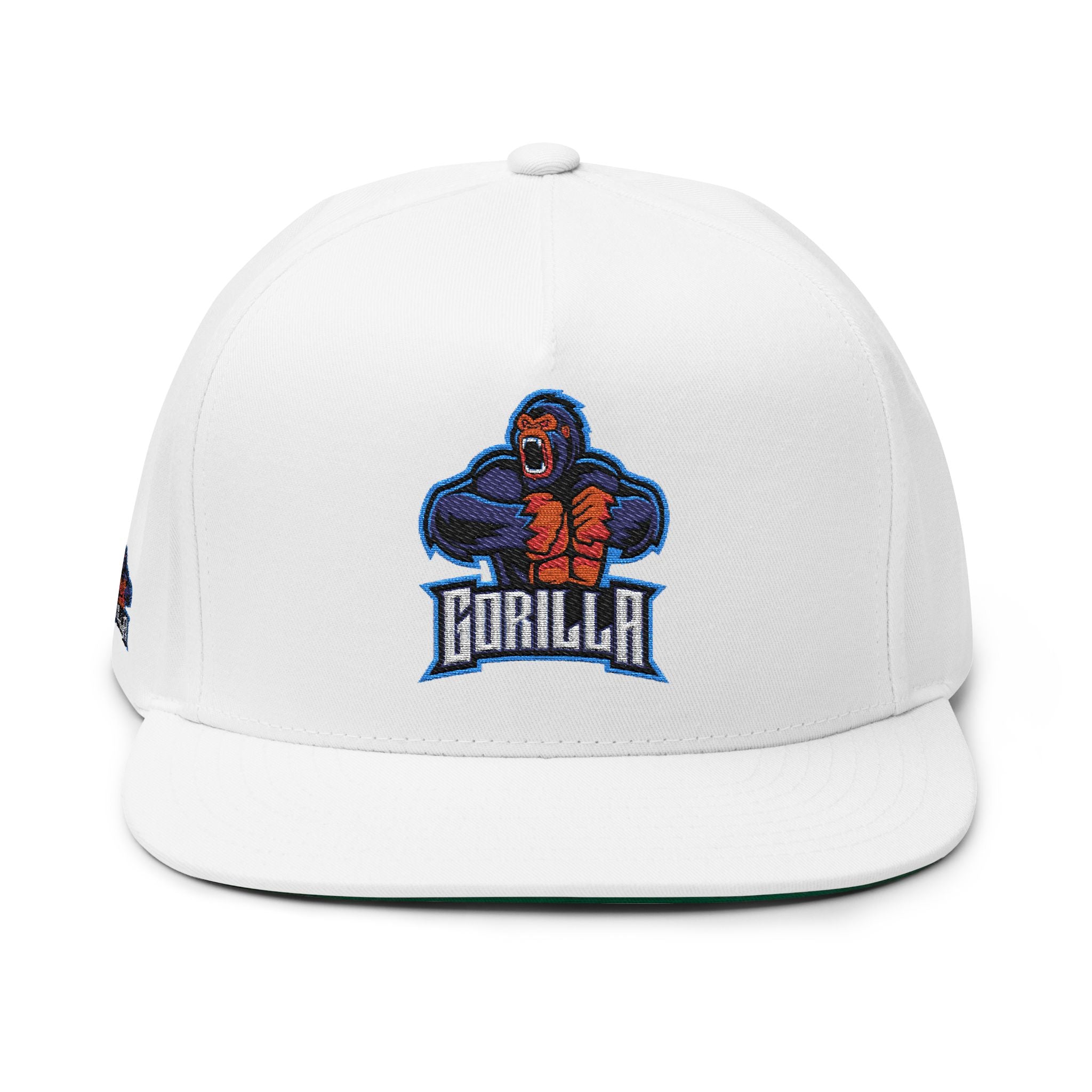 Flat Bill Cap (Embroidery)