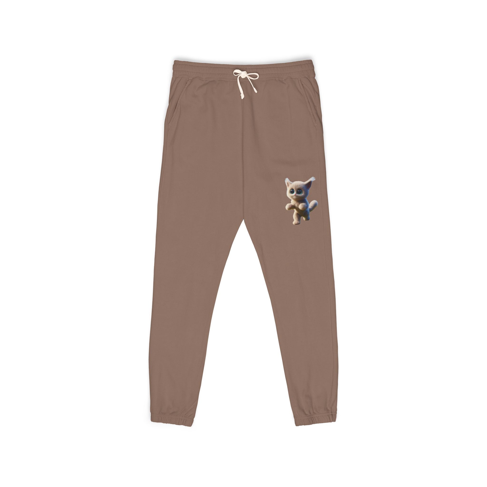 Unisex Garment-Dyed Fleece Sweatpants