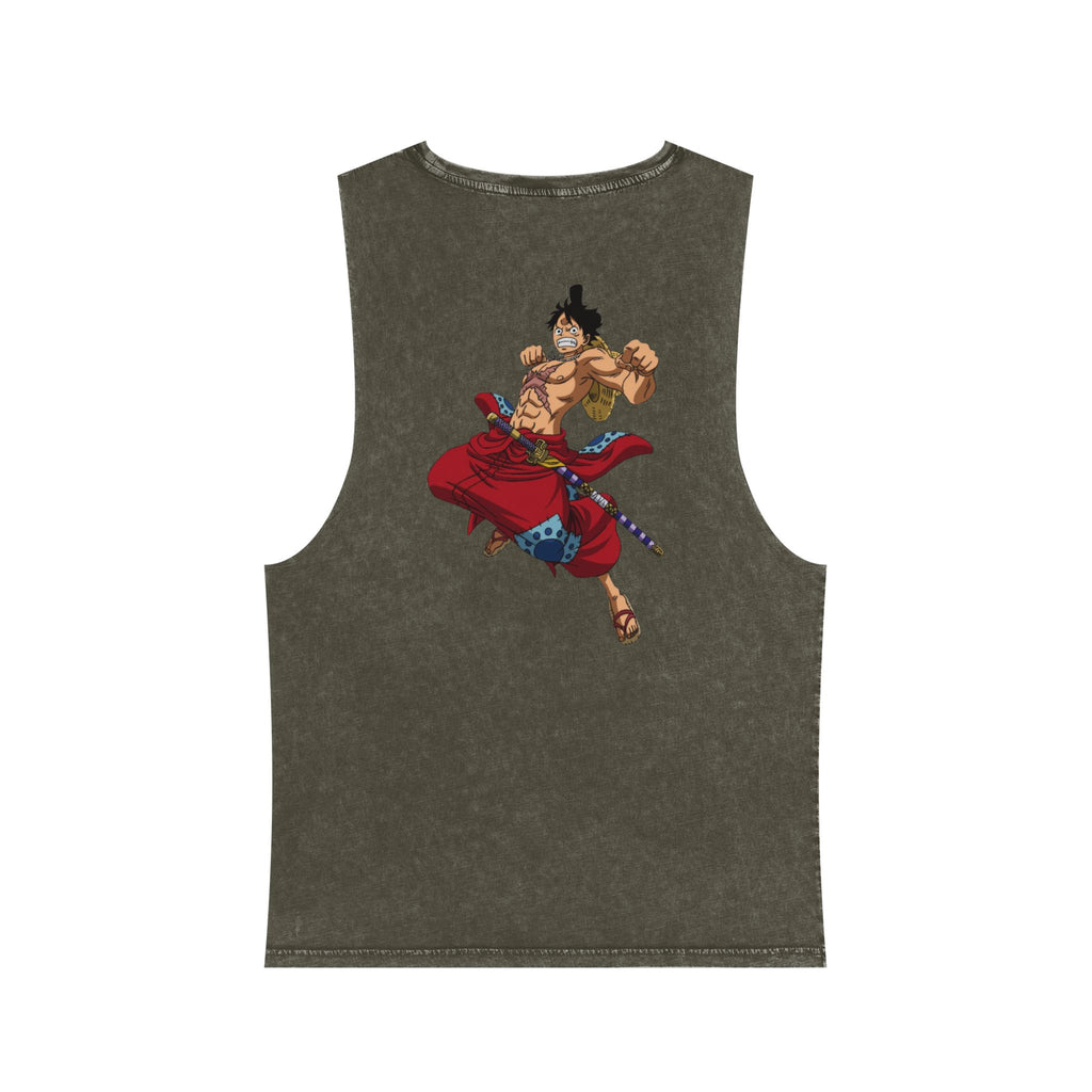 Unisex Stonewash Tank Top