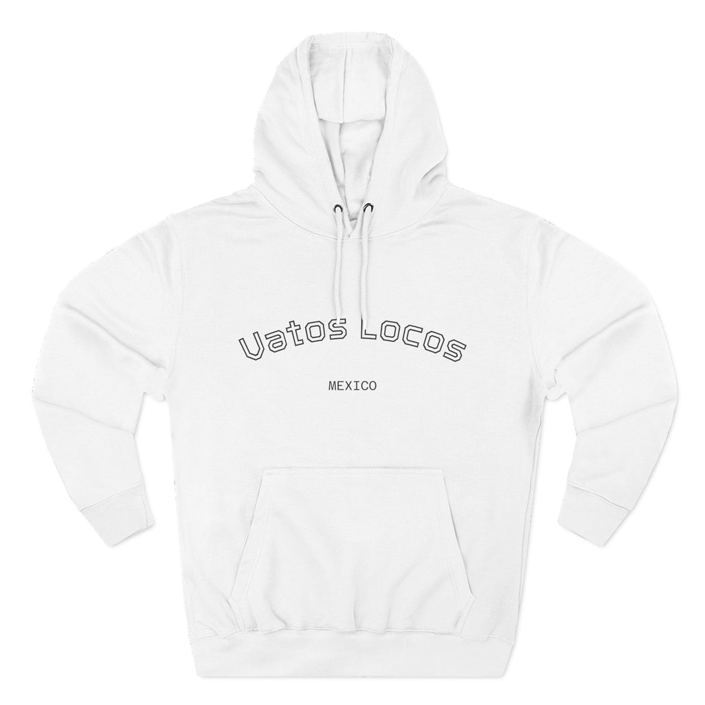 Three-Panel Fleece Hoodie