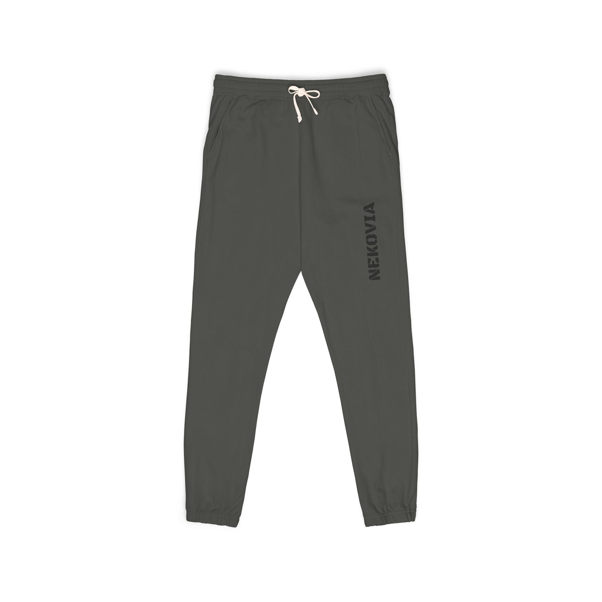 Unisex Garment-Dyed Fleece Sweatpants
