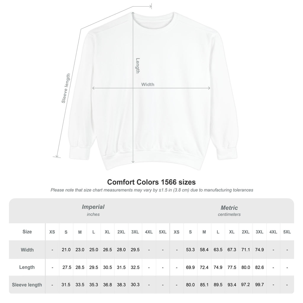 Unisex Garment-Dyed Sweatshirt