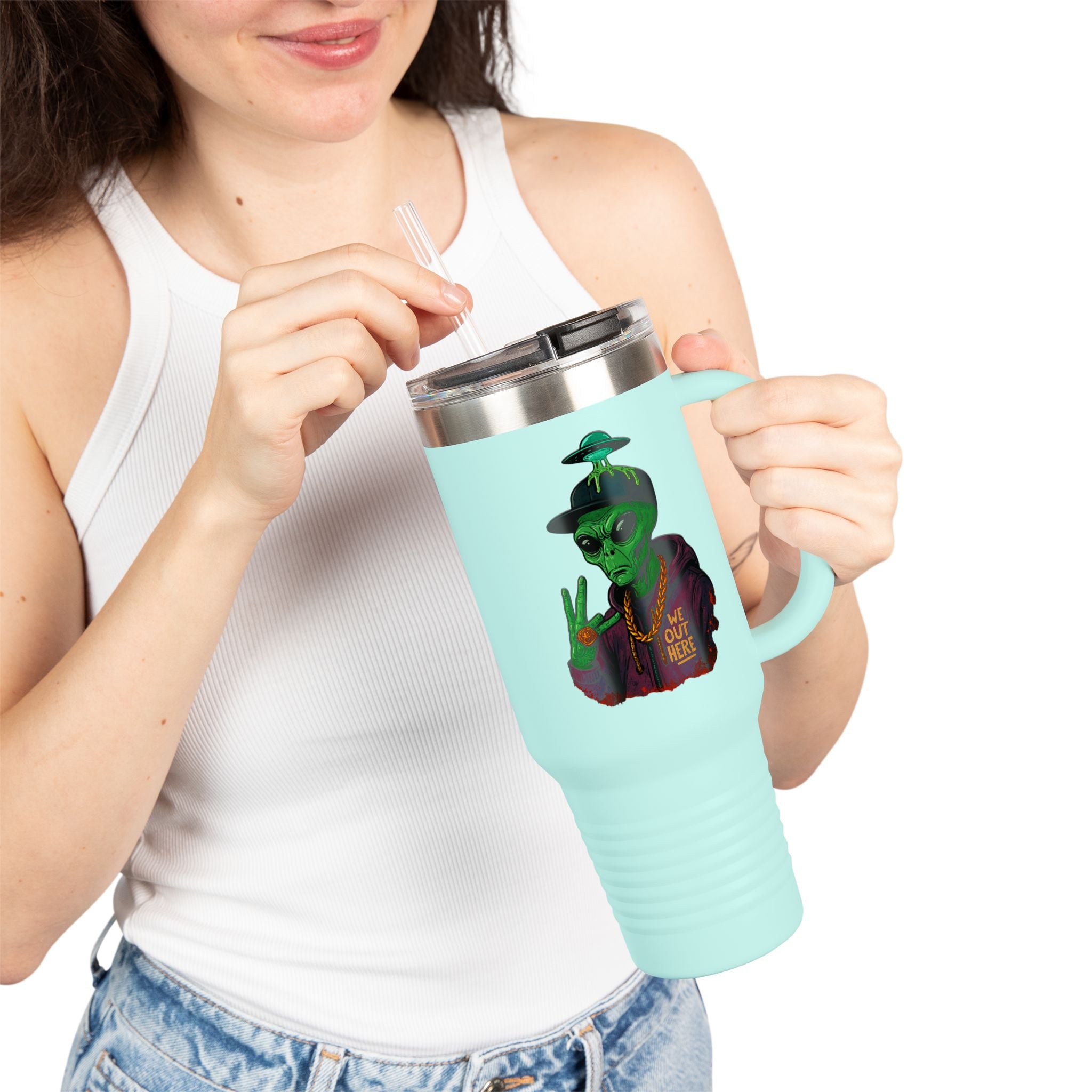 Insulated Travel Mug, 40oz