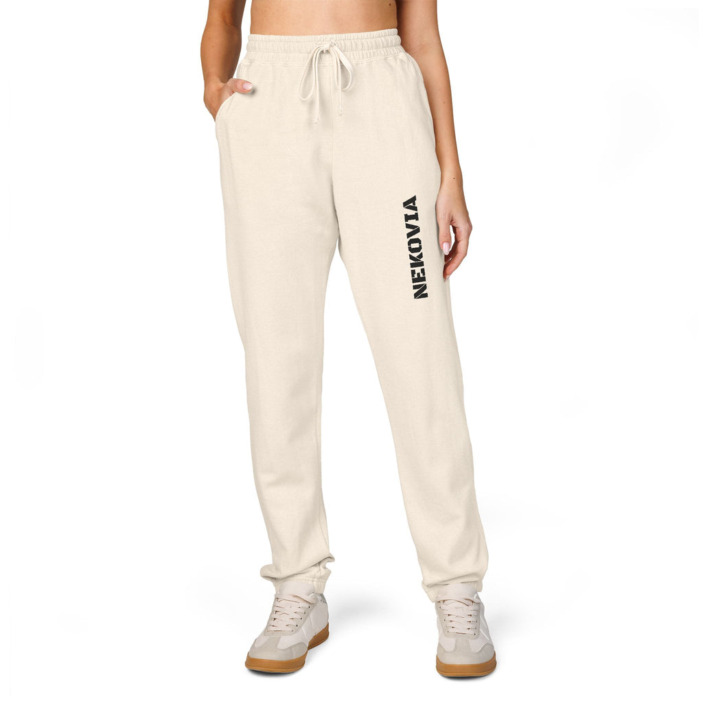 Unisex Garment-Dyed Fleece Sweatpants