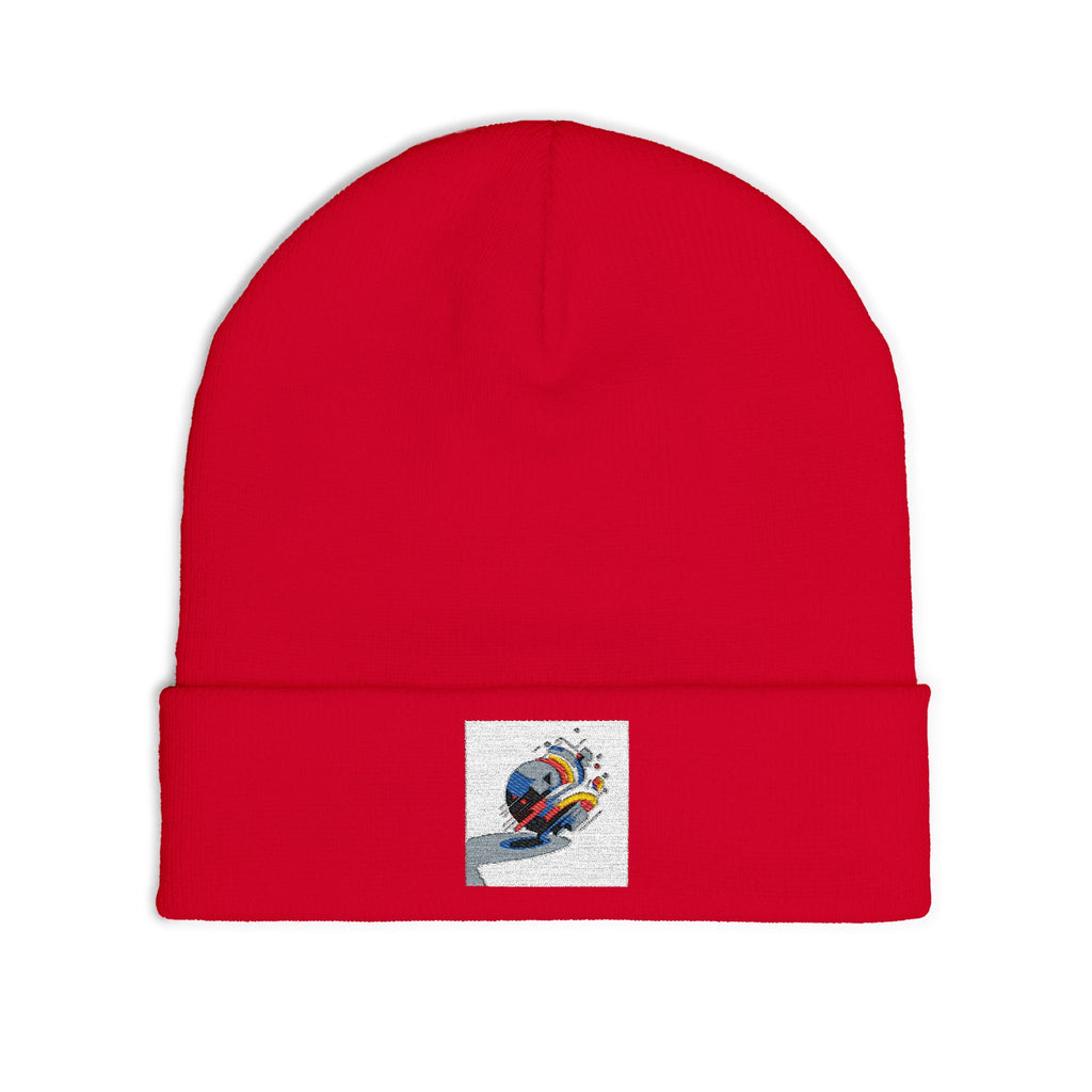 Knit Beanie (Embroidery)