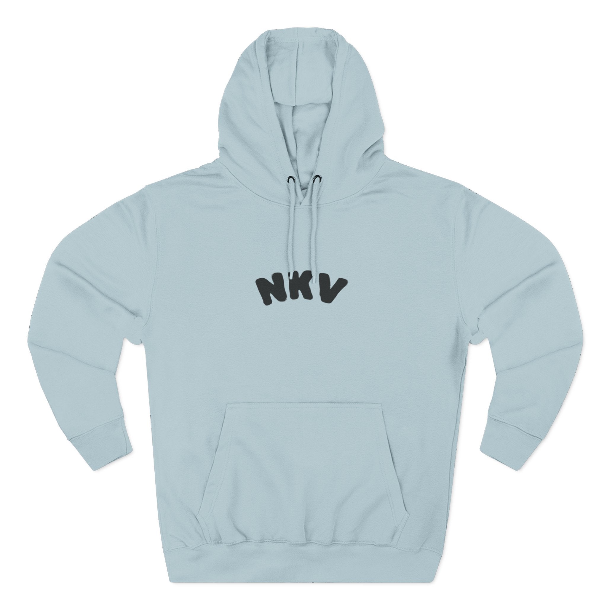 Three-Panel Fleece Hoodie