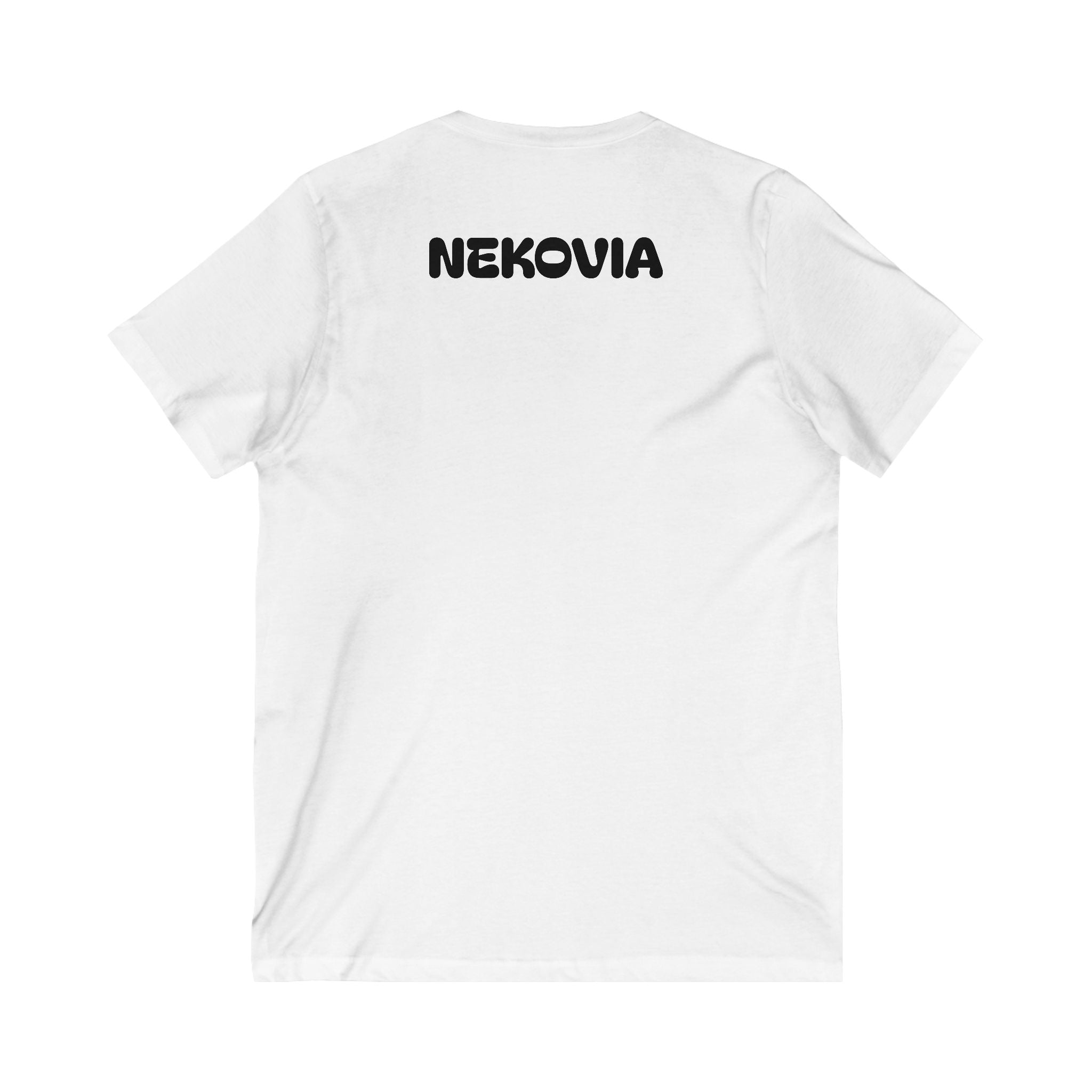 Unisex Jersey Short Sleeve V-Neck Tee