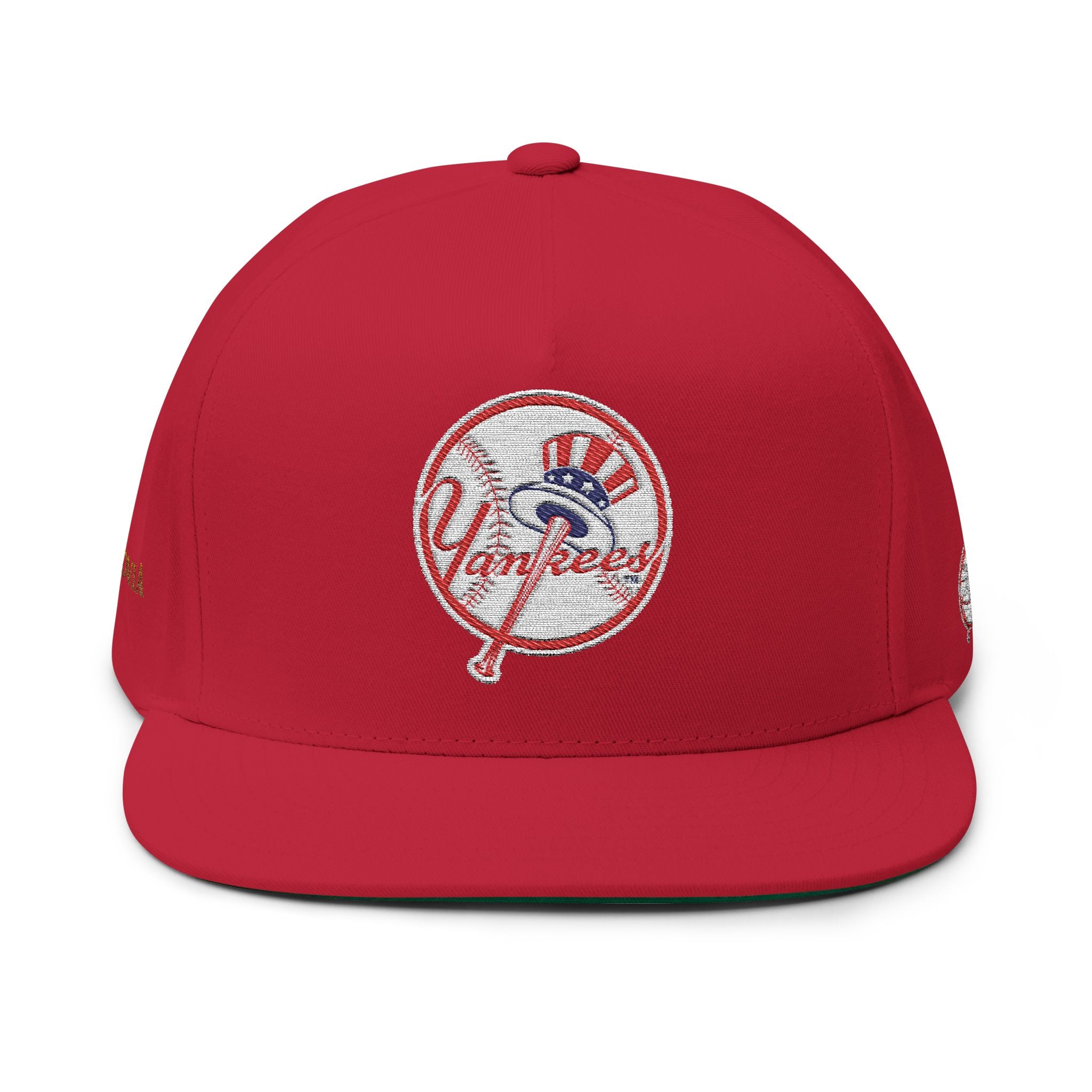 Flat Bill Cap (Embroidery)