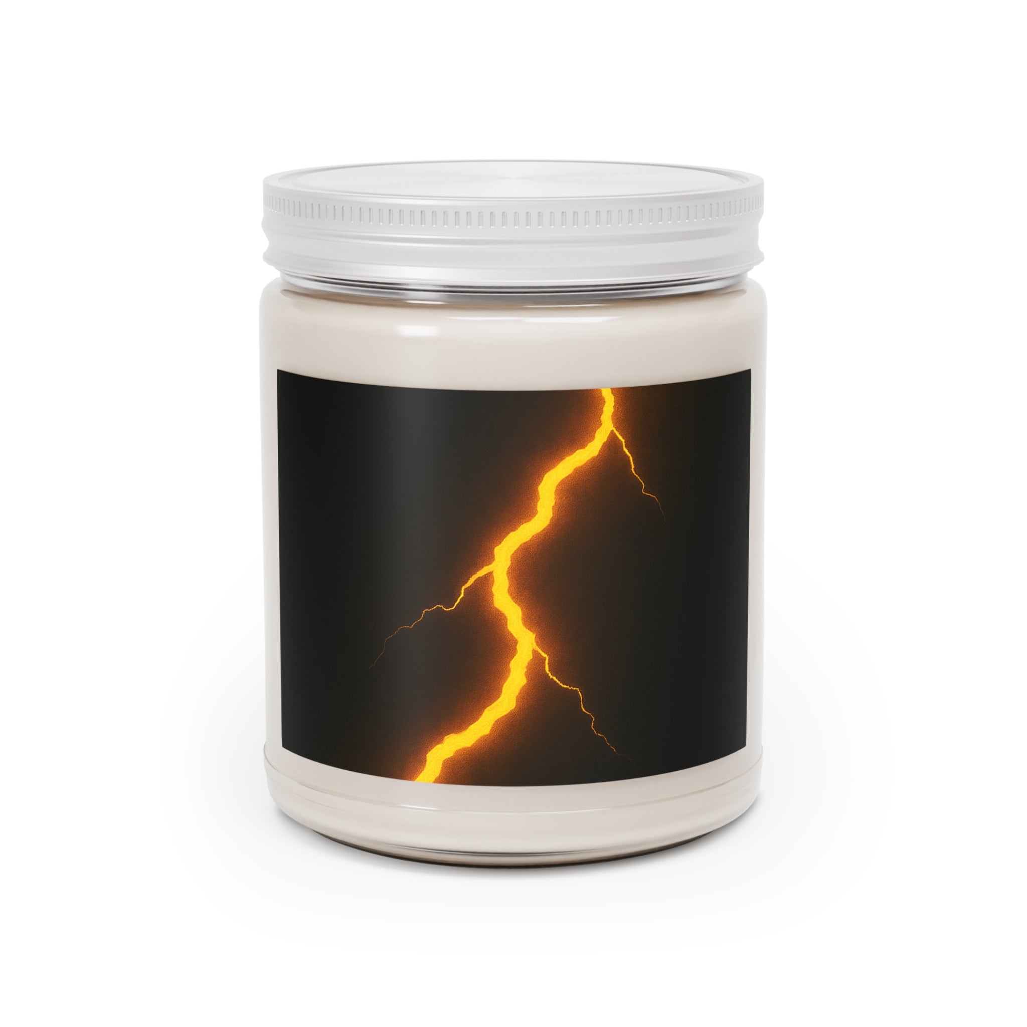 Scented Soy Candles with White Lid, 9oz