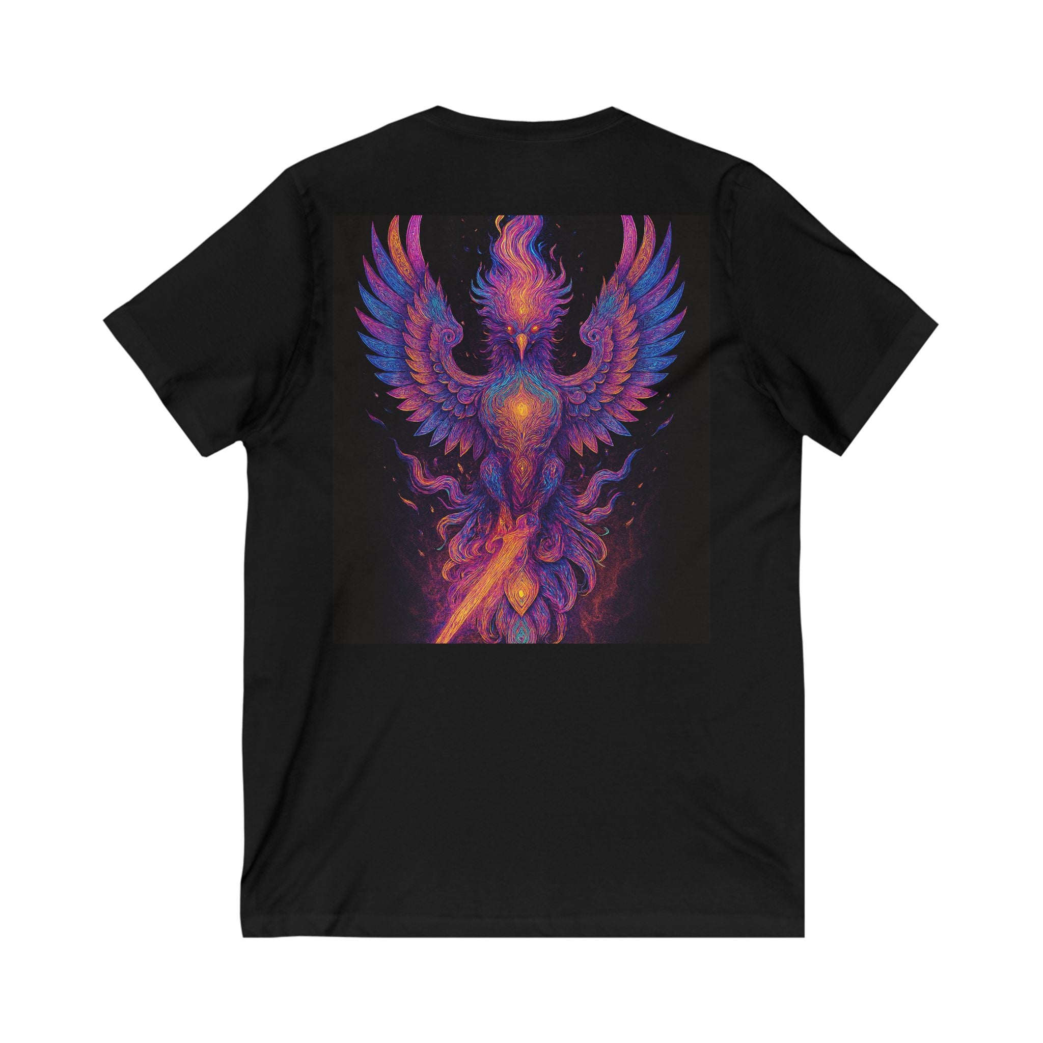 Unisex Jersey Short Sleeve V-Neck Tee
