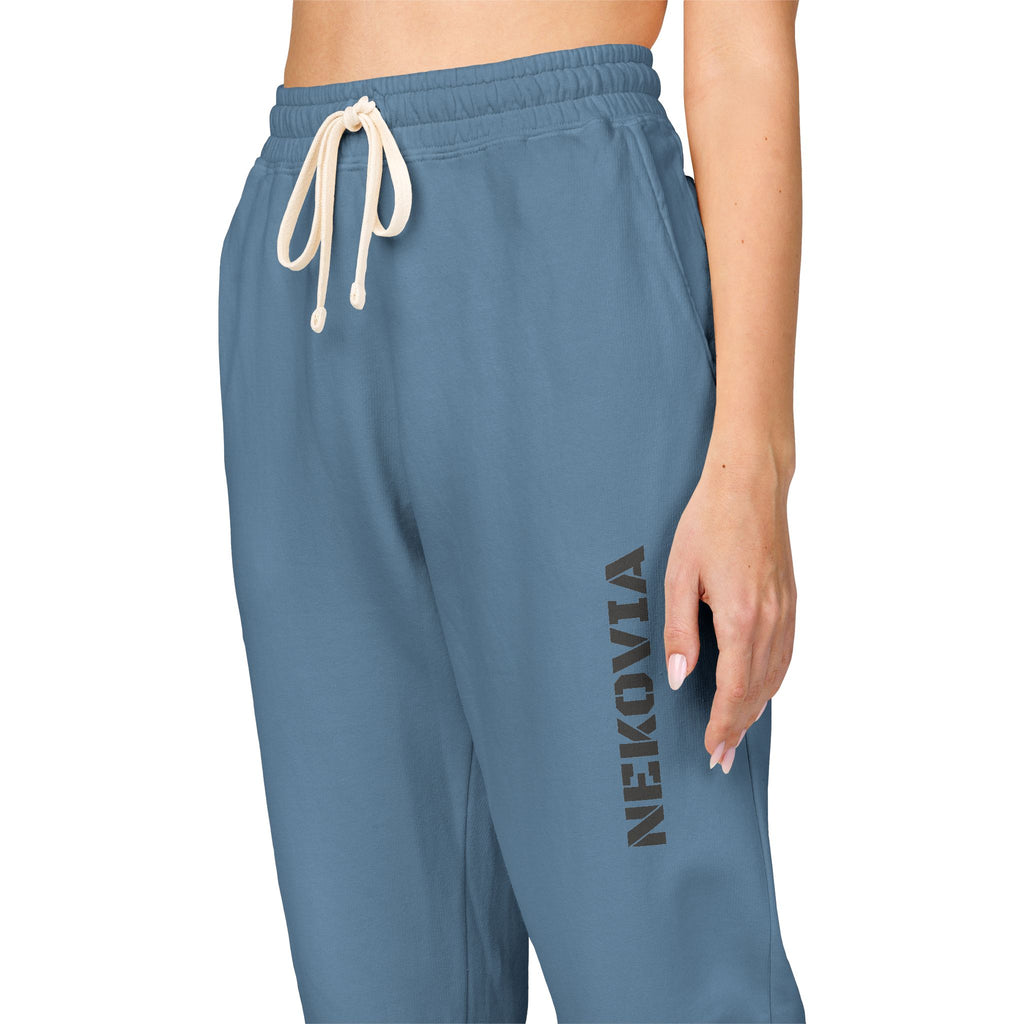 Unisex Garment-Dyed Fleece Sweatpants