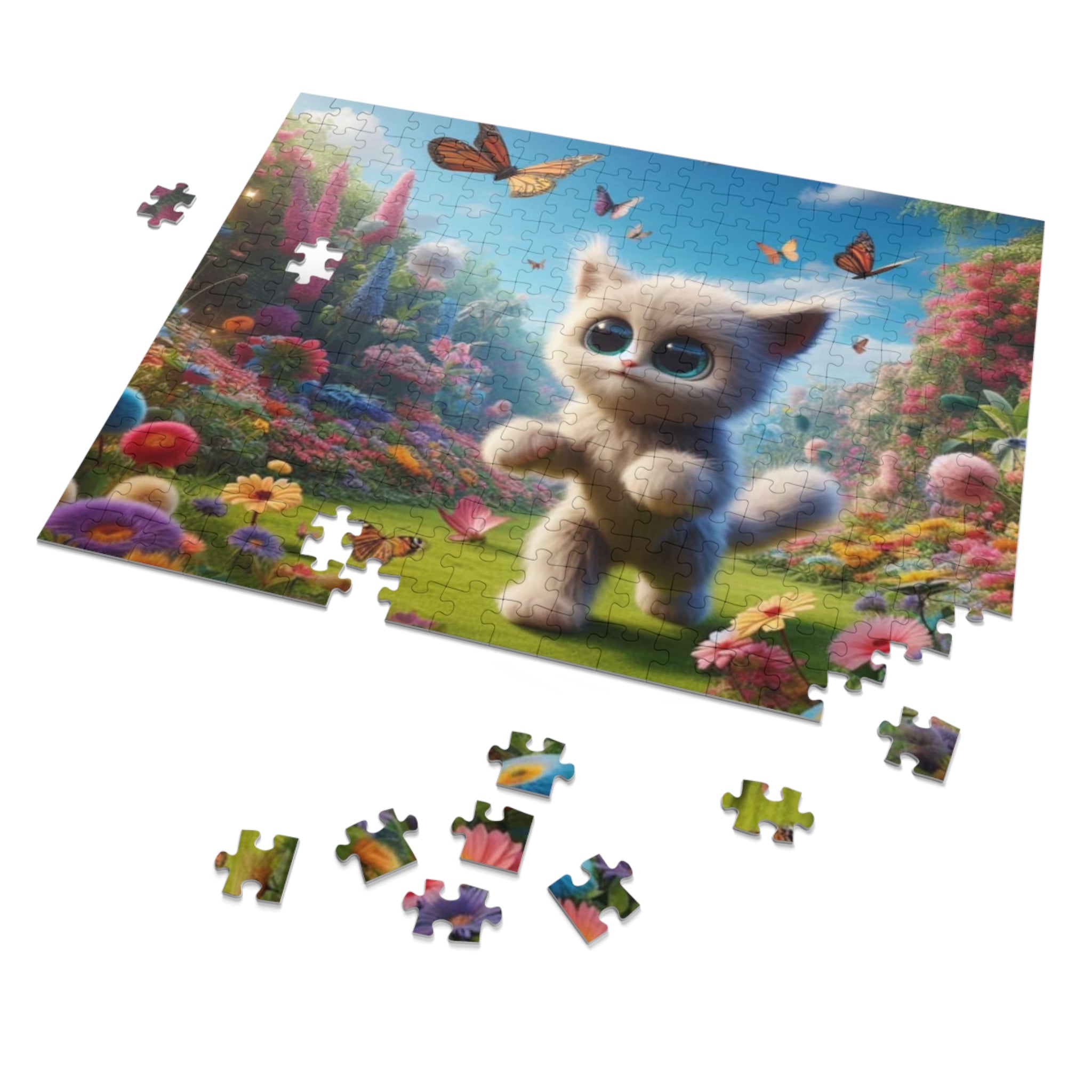 Jigsaw Puzzle with Tin