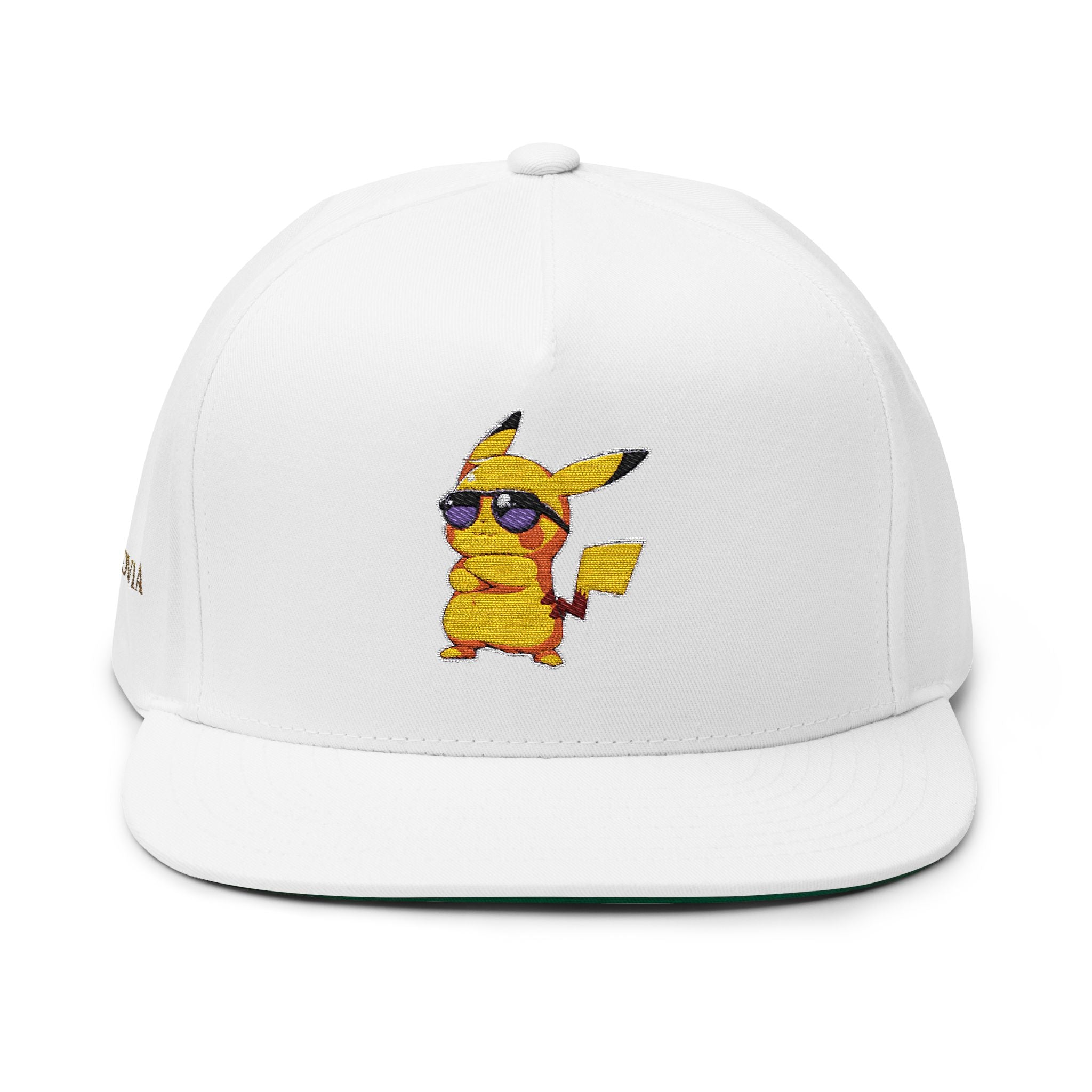 Flat Bill Cap (Embroidery)