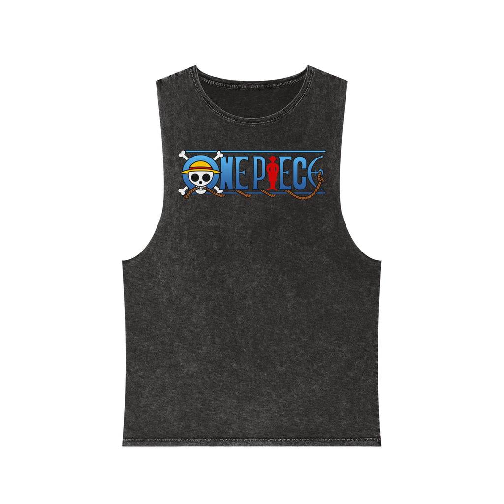 Unisex Stonewash Tank Top