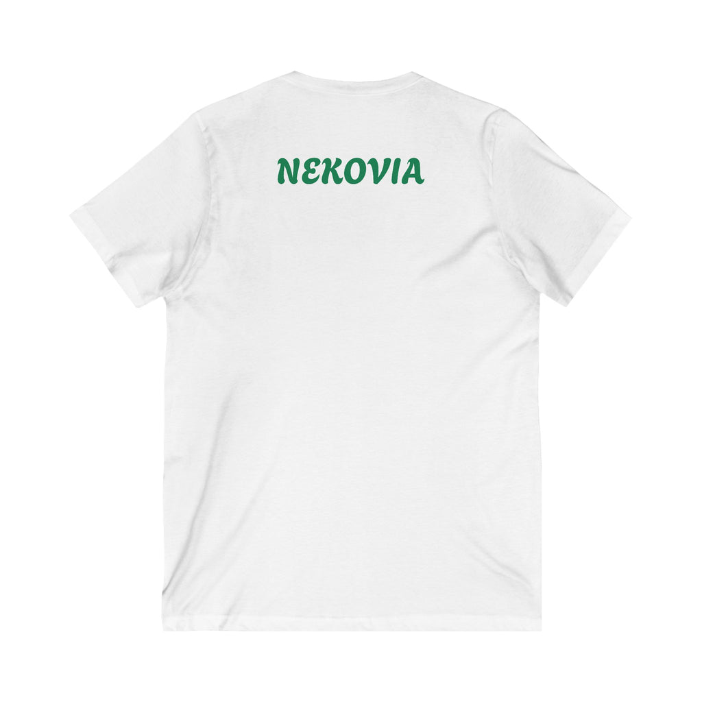 Copy of Unisex Jersey Short Sleeve V-Neck Tee