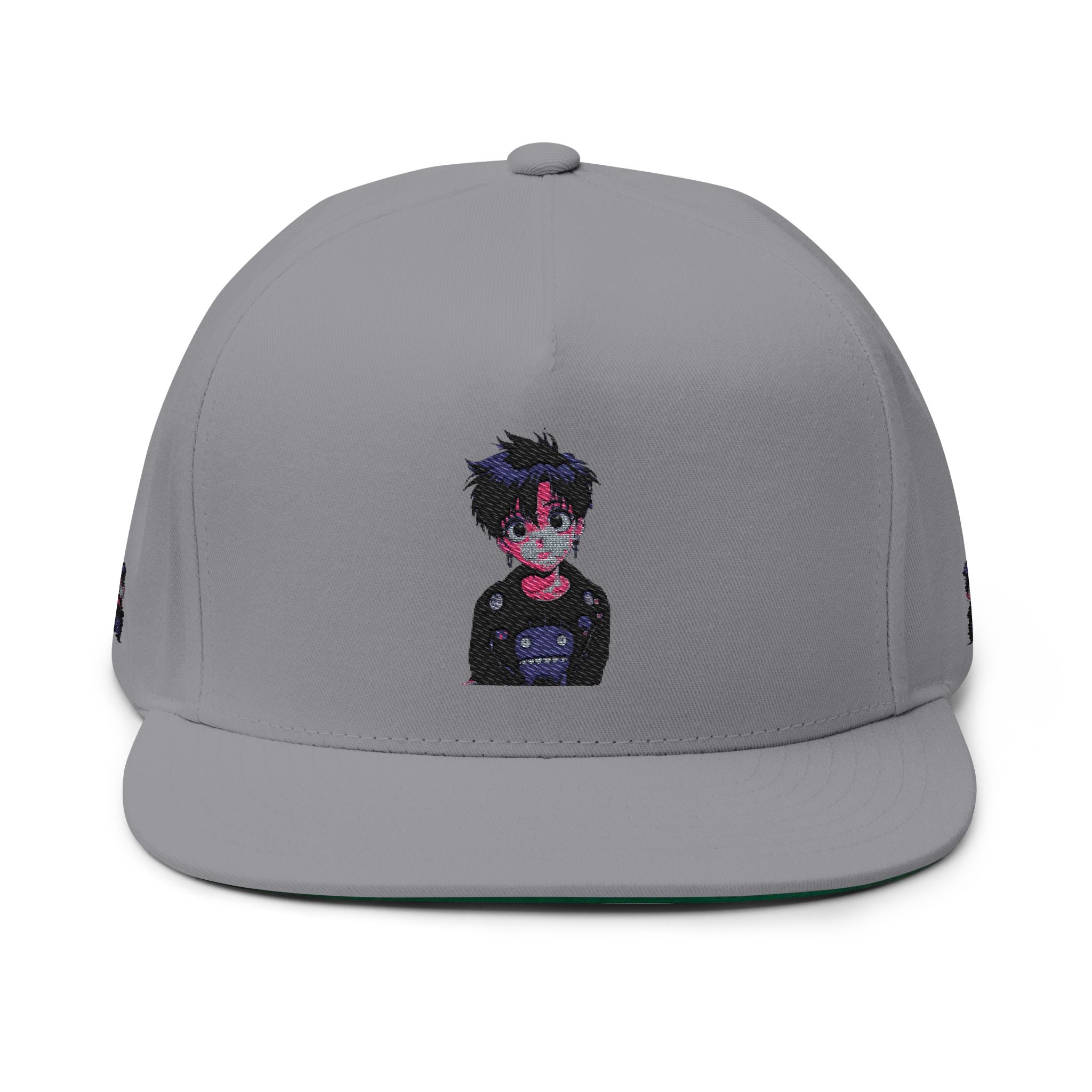 Flat Bill Cap (Embroidery)